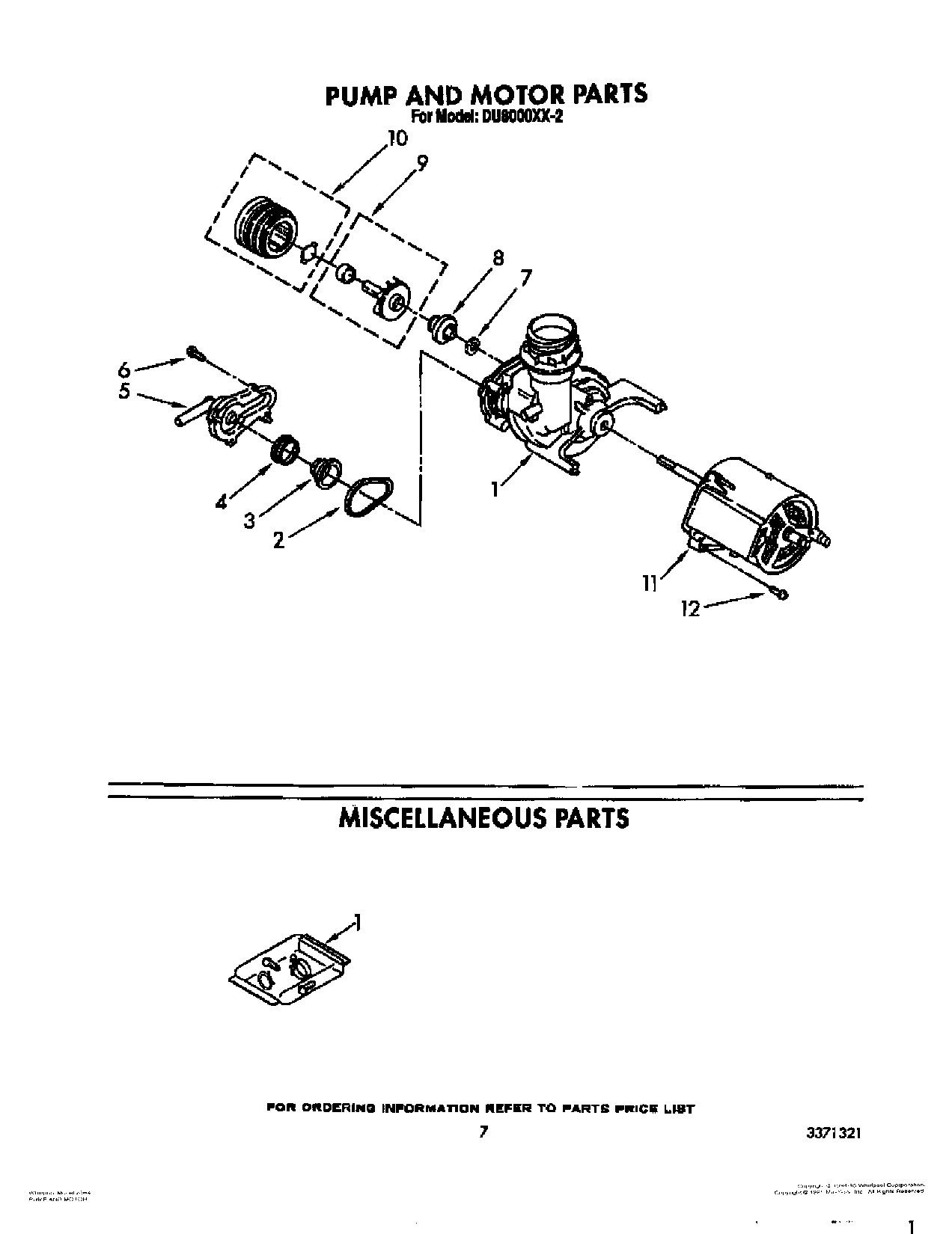 06 - PUMP AND MOTOR, MISCELLANEOUS