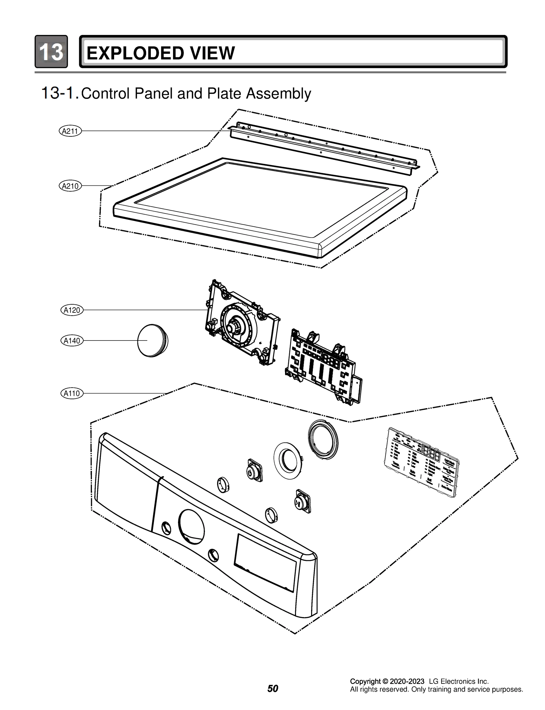 CONTROL PANEL AND PLATE ASSEMBLY