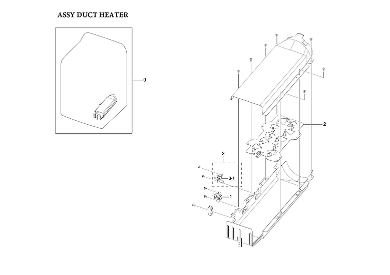 Heater Duct Assembly