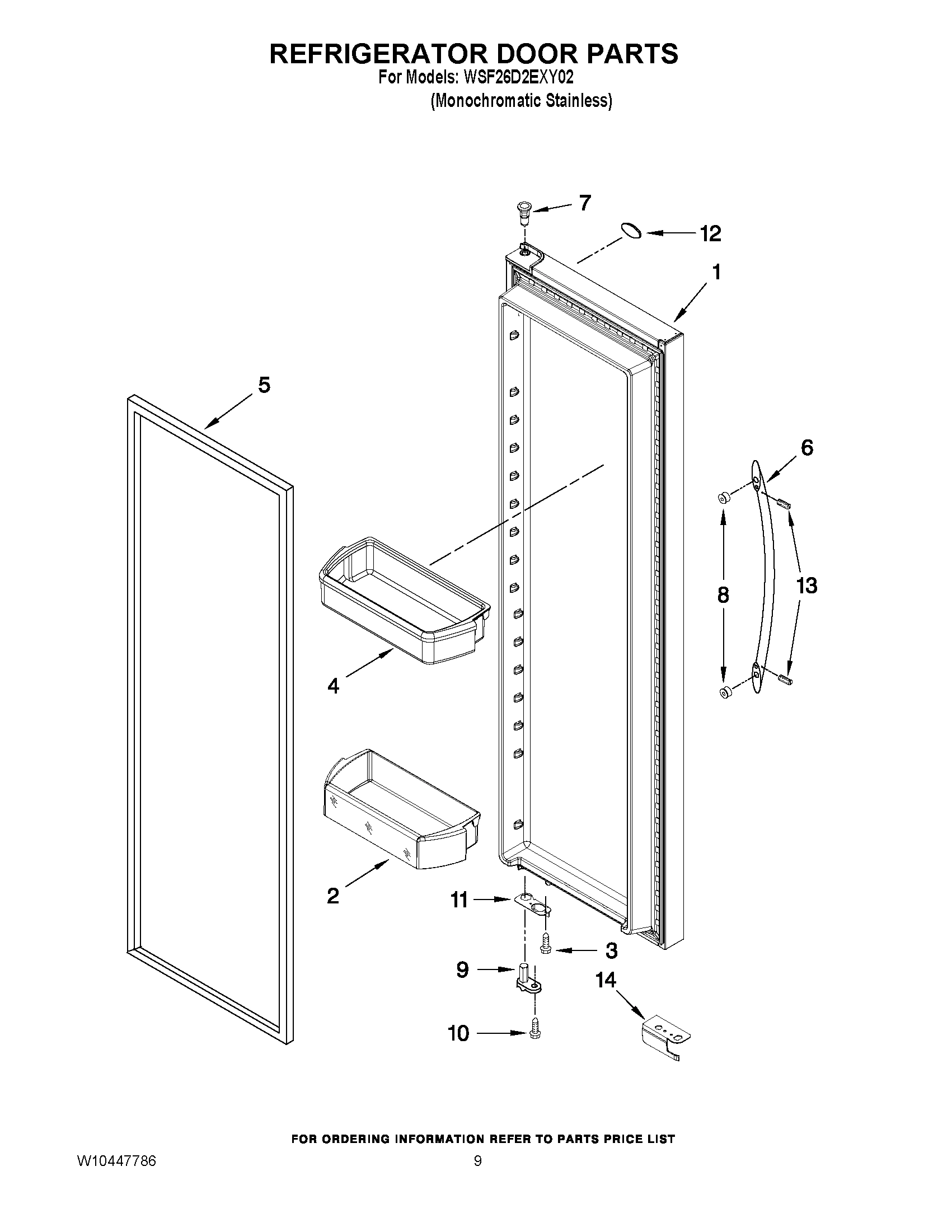 06 - REFRIGERATOR DOOR PARTS