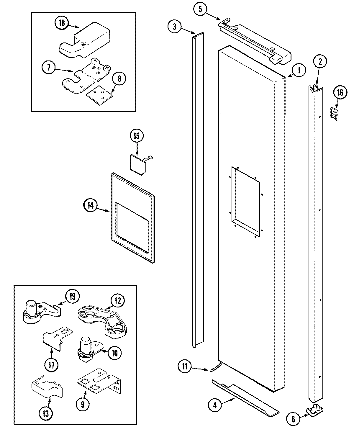 06 - FREEZER OUTER DOOR