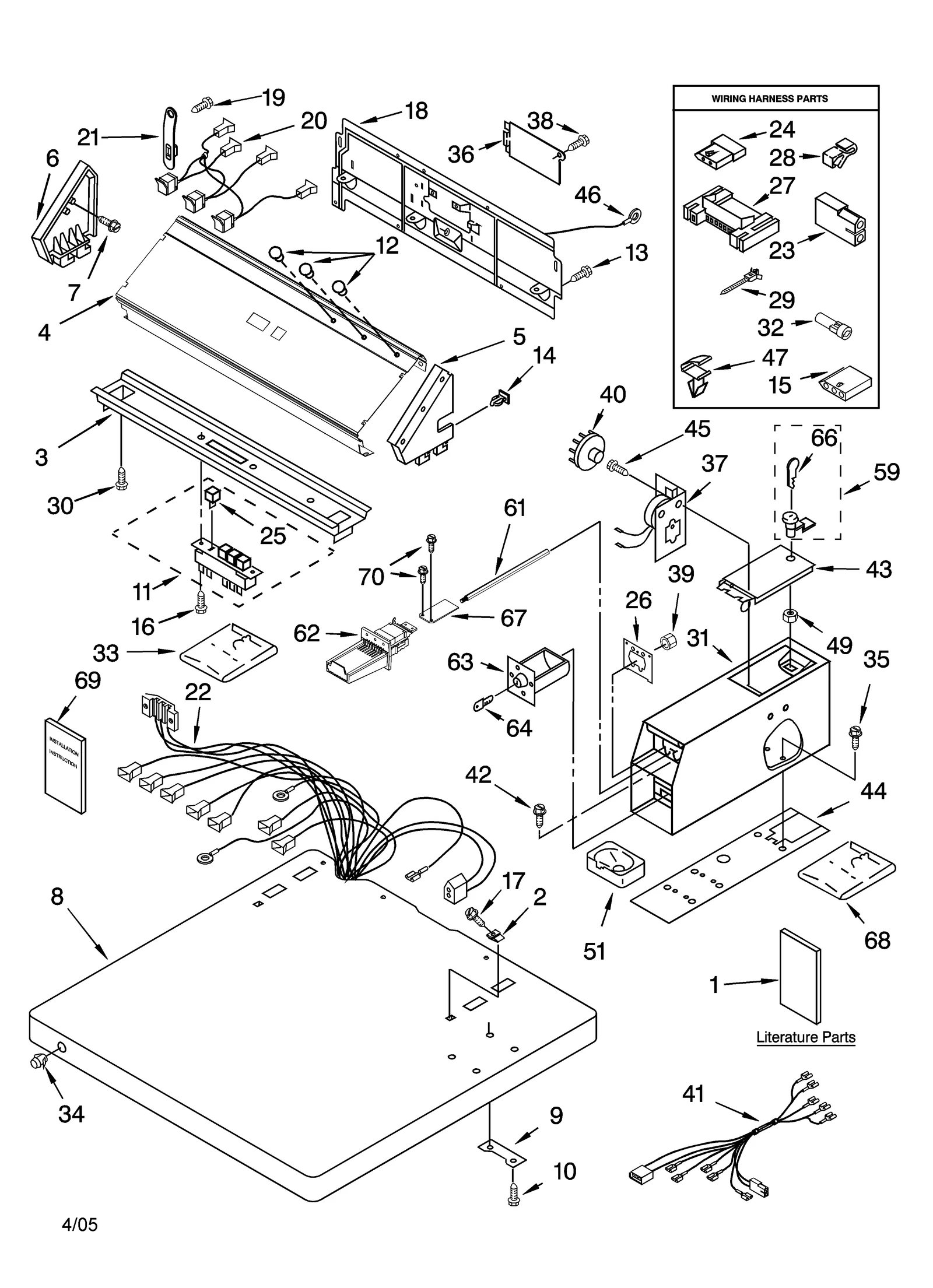 TOP AND CONSOLE PARTS