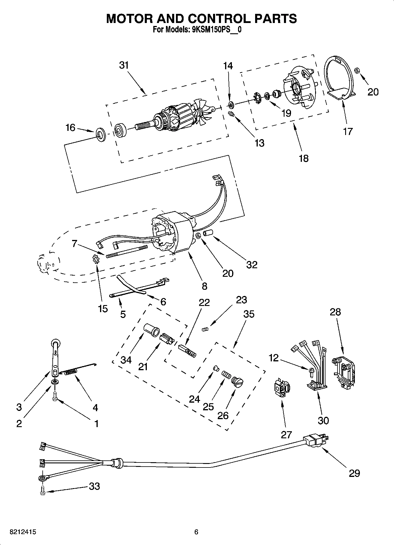 03 - MOTOR AND CONTROL PARTS