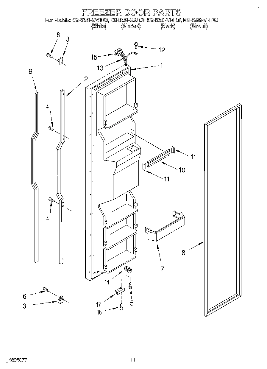 07 - FREEZER DOOR