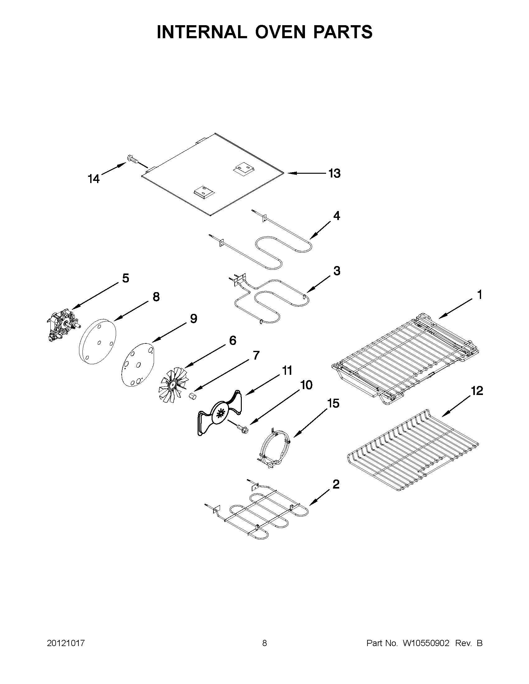 04 - INTERNAL OVEN PARTS