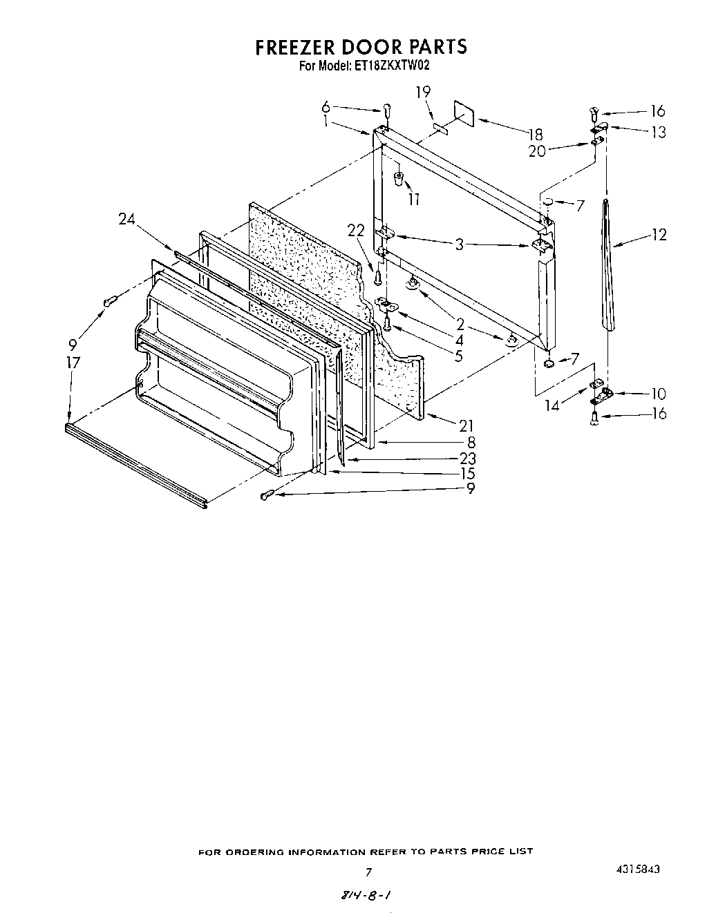 06 - FREEZER DOOR