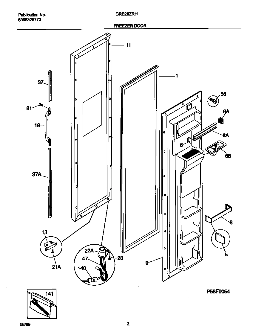 02 - FREEZER DOOR