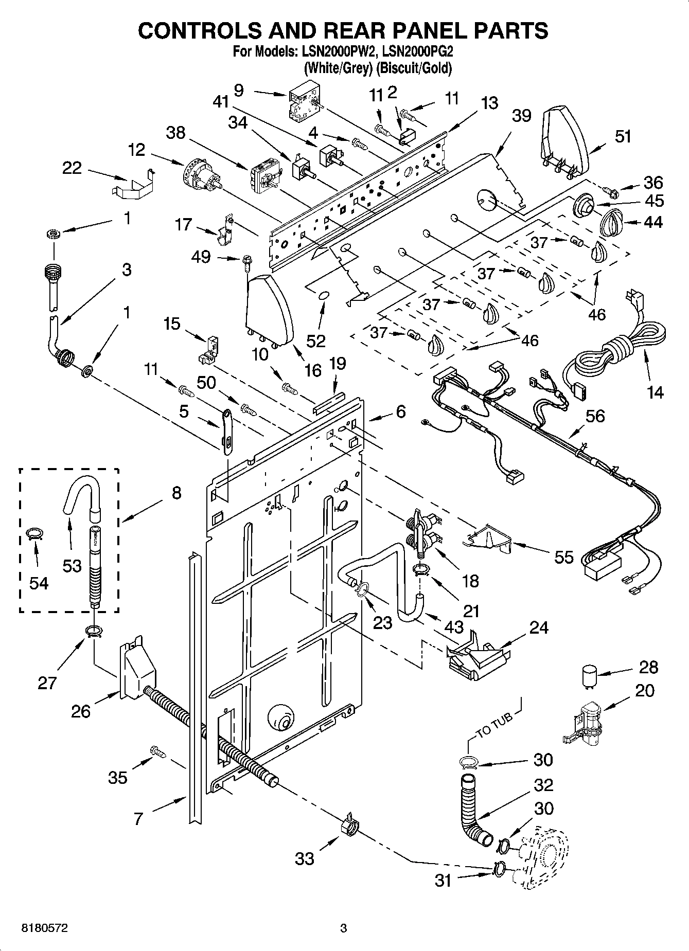 02 - CONTROLS AND REAR PANEL PARTS