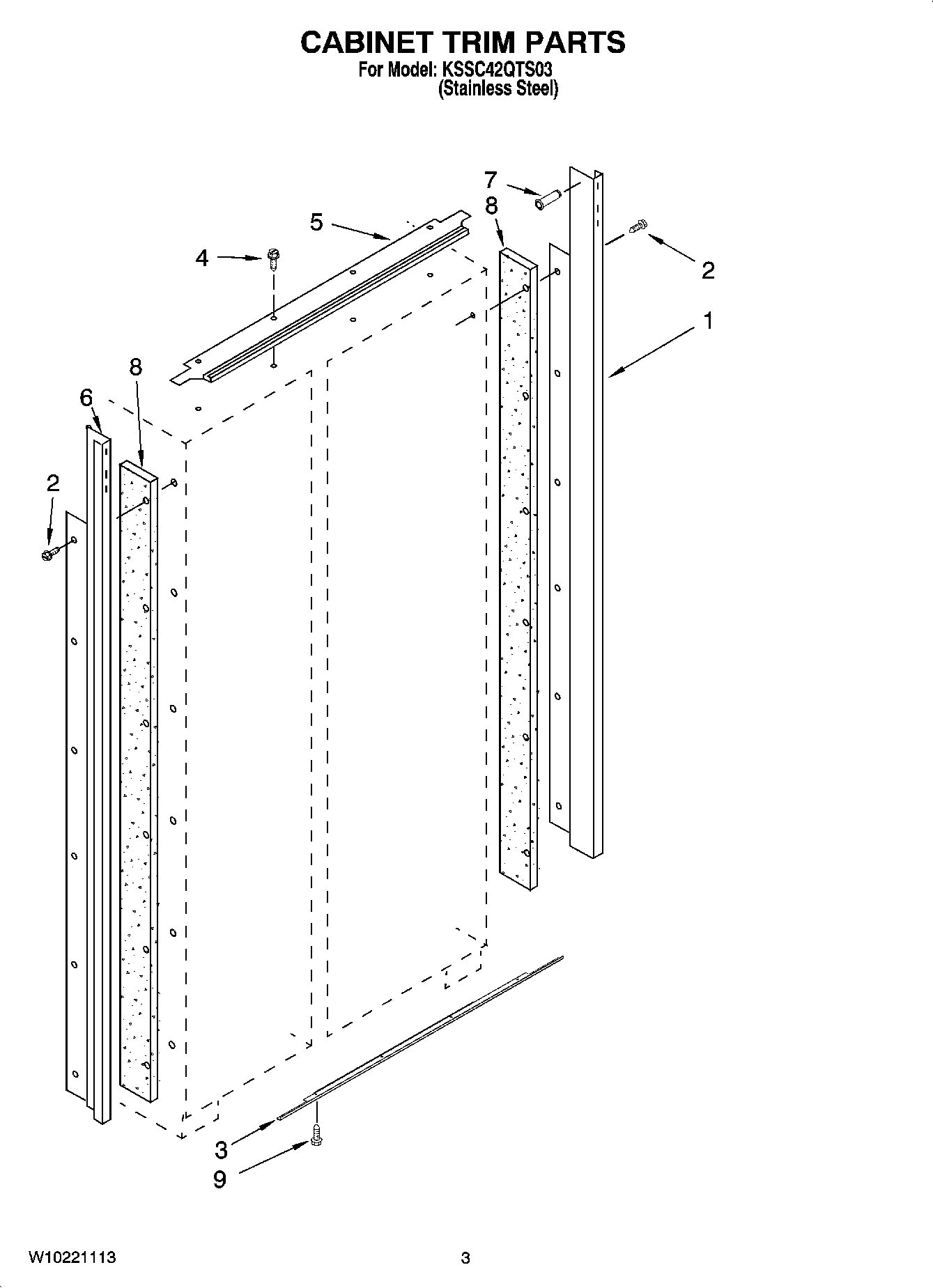 02 - CABINET TRIM PARTS