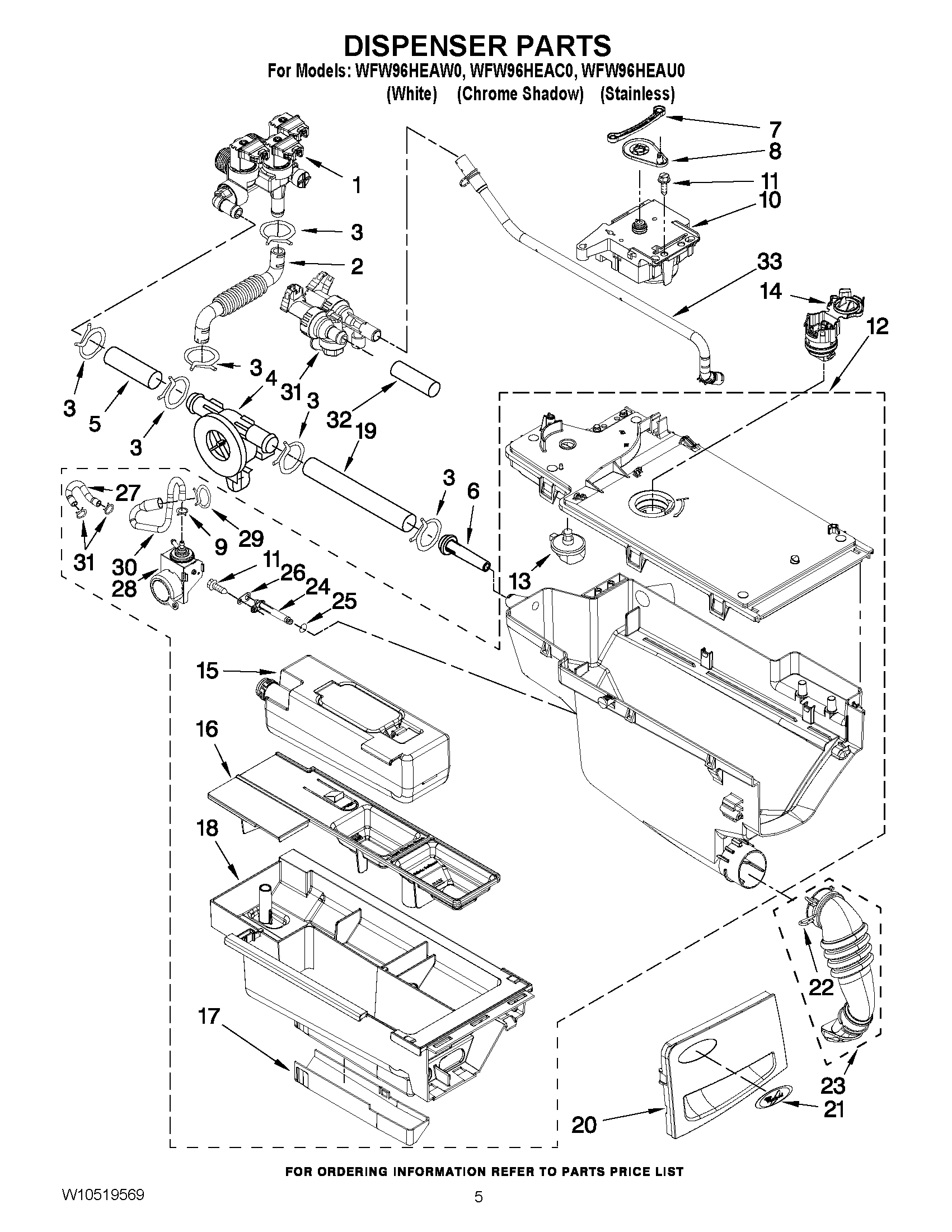 04 - DISPENSER PARTS