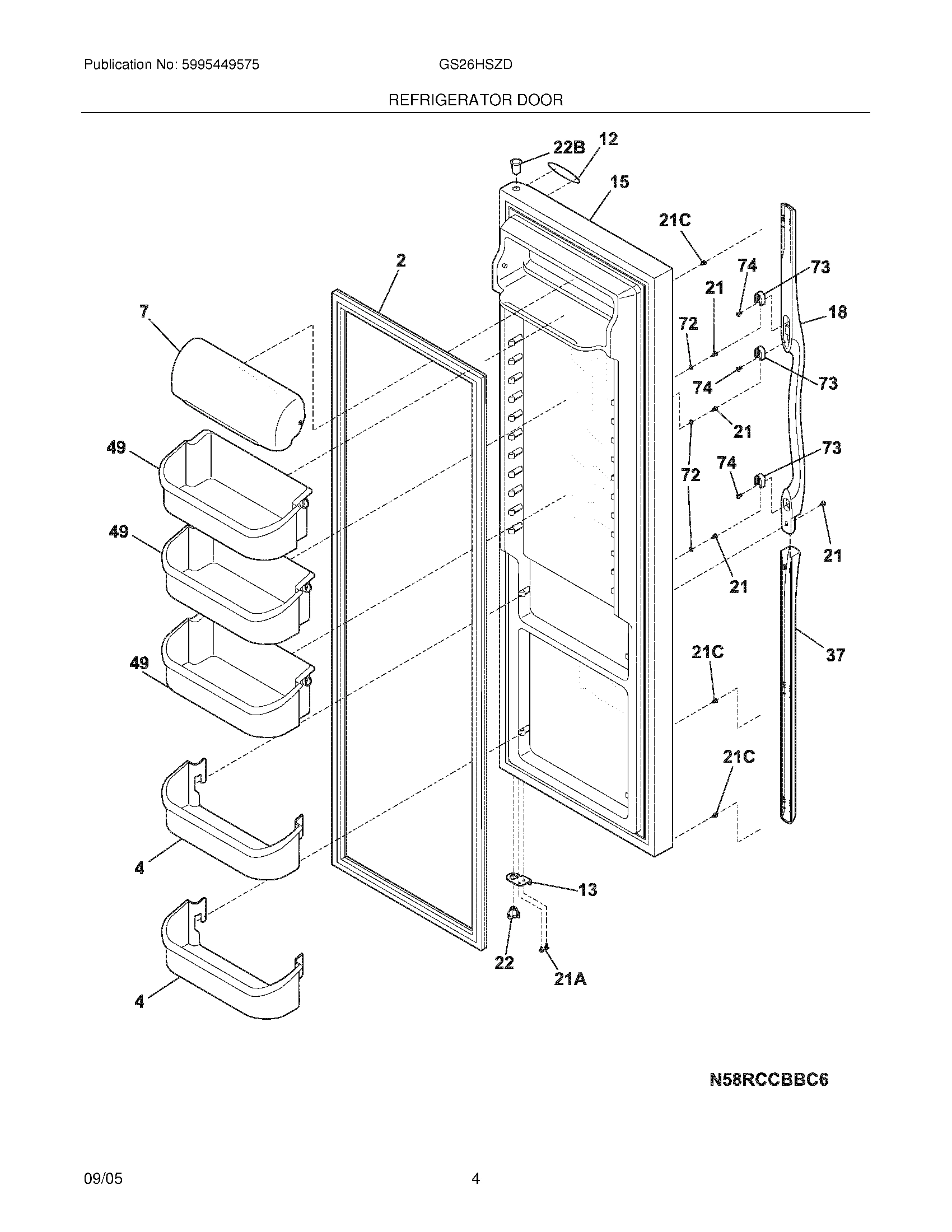 05 - REFRIGERATOR DOOR