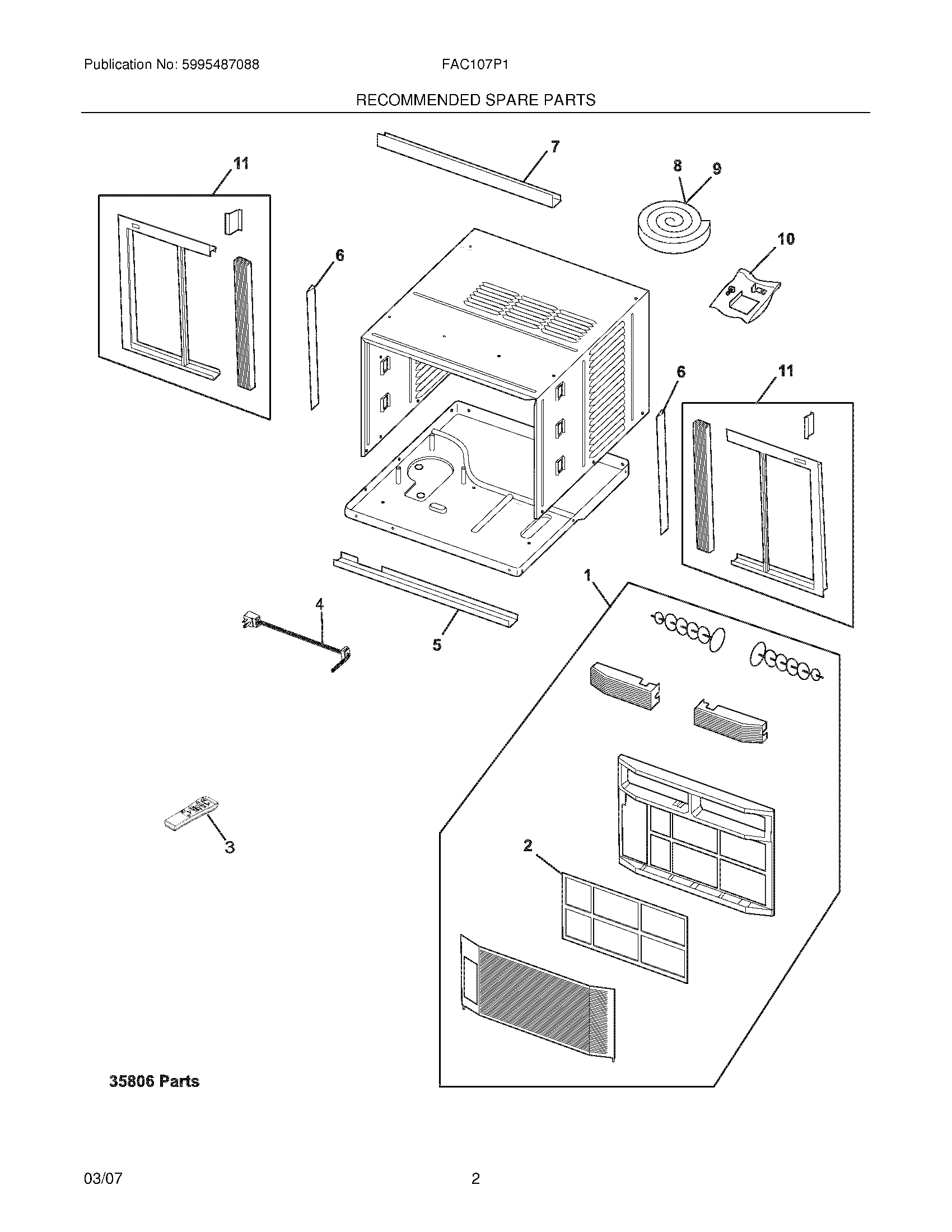 03 - RECOMMENDED SPARE PARTS