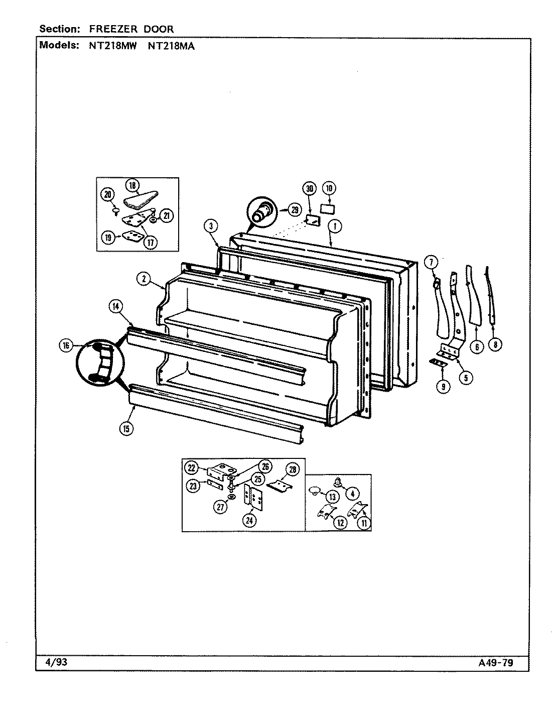 02 - FREEZER DOOR