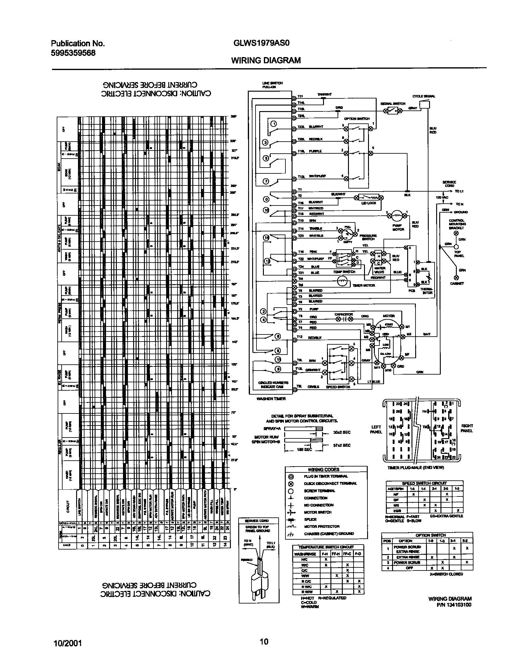 10 - 134103100 WIRING DIAGRAM
