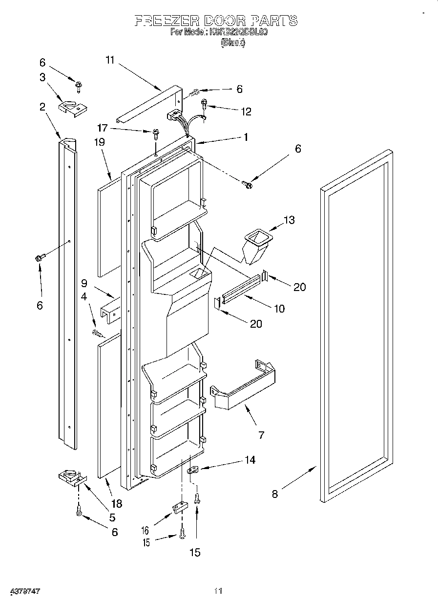 07 - FREEZER DOOR