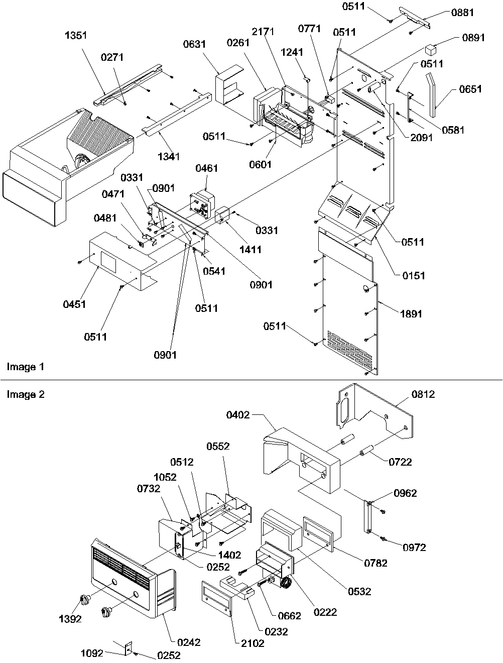 09 - Ice Maker/Control Assy