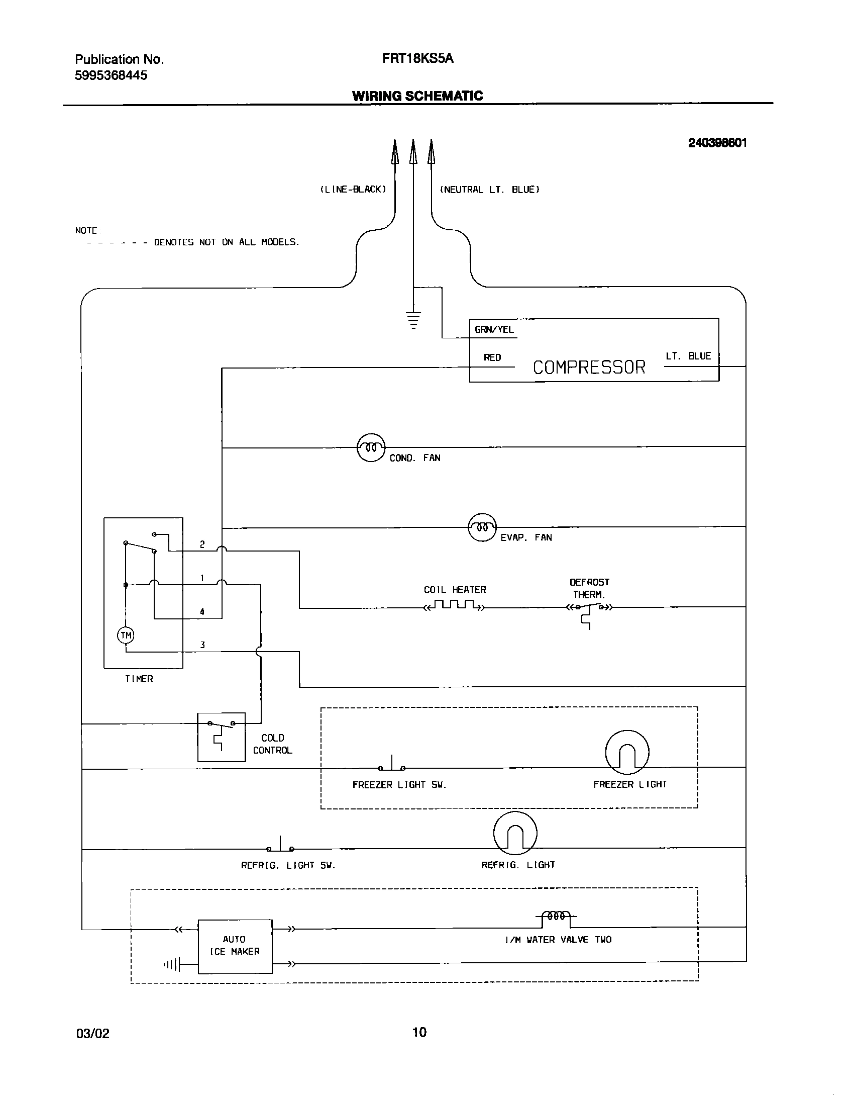 10 - WIRING SCHEMATIC