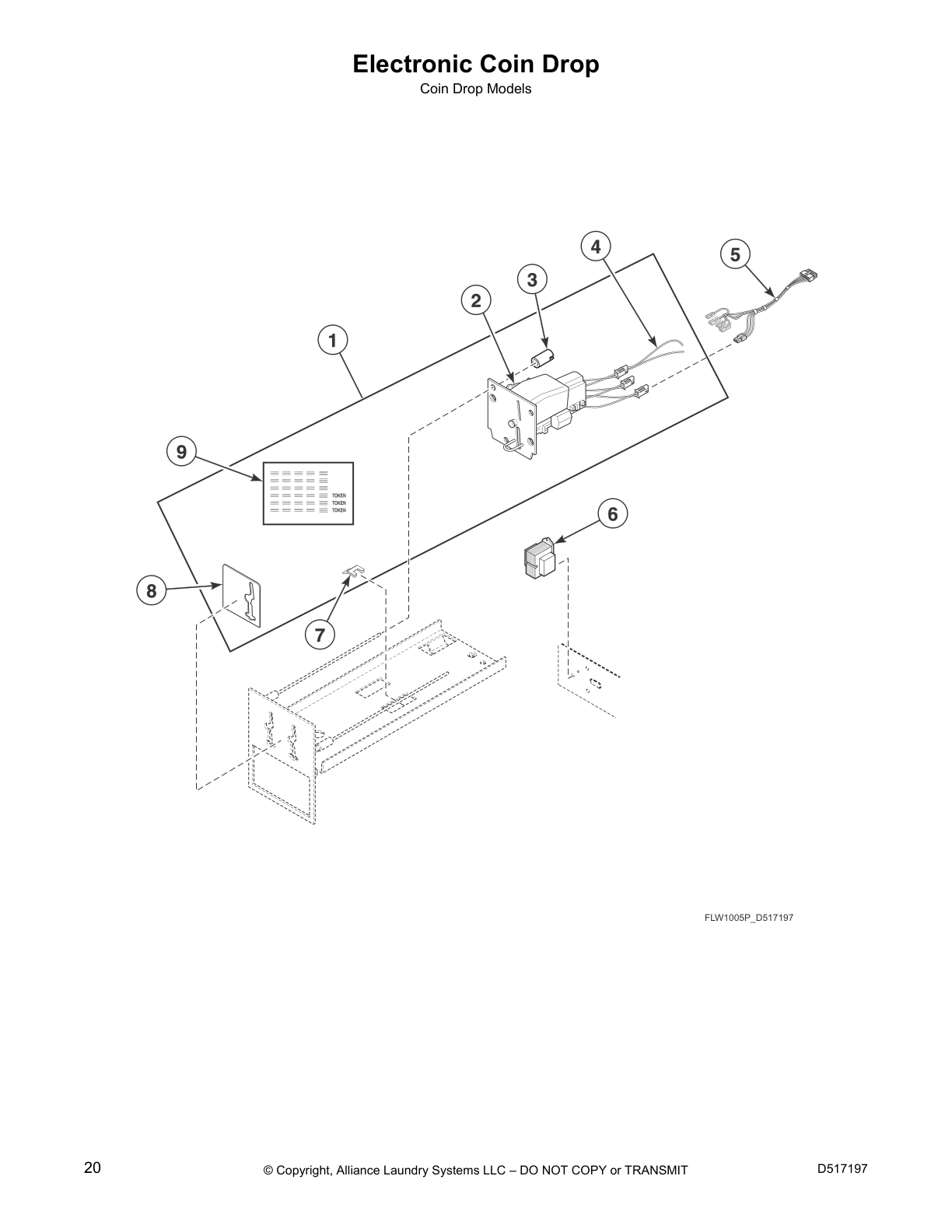 Electronic Coin Drop