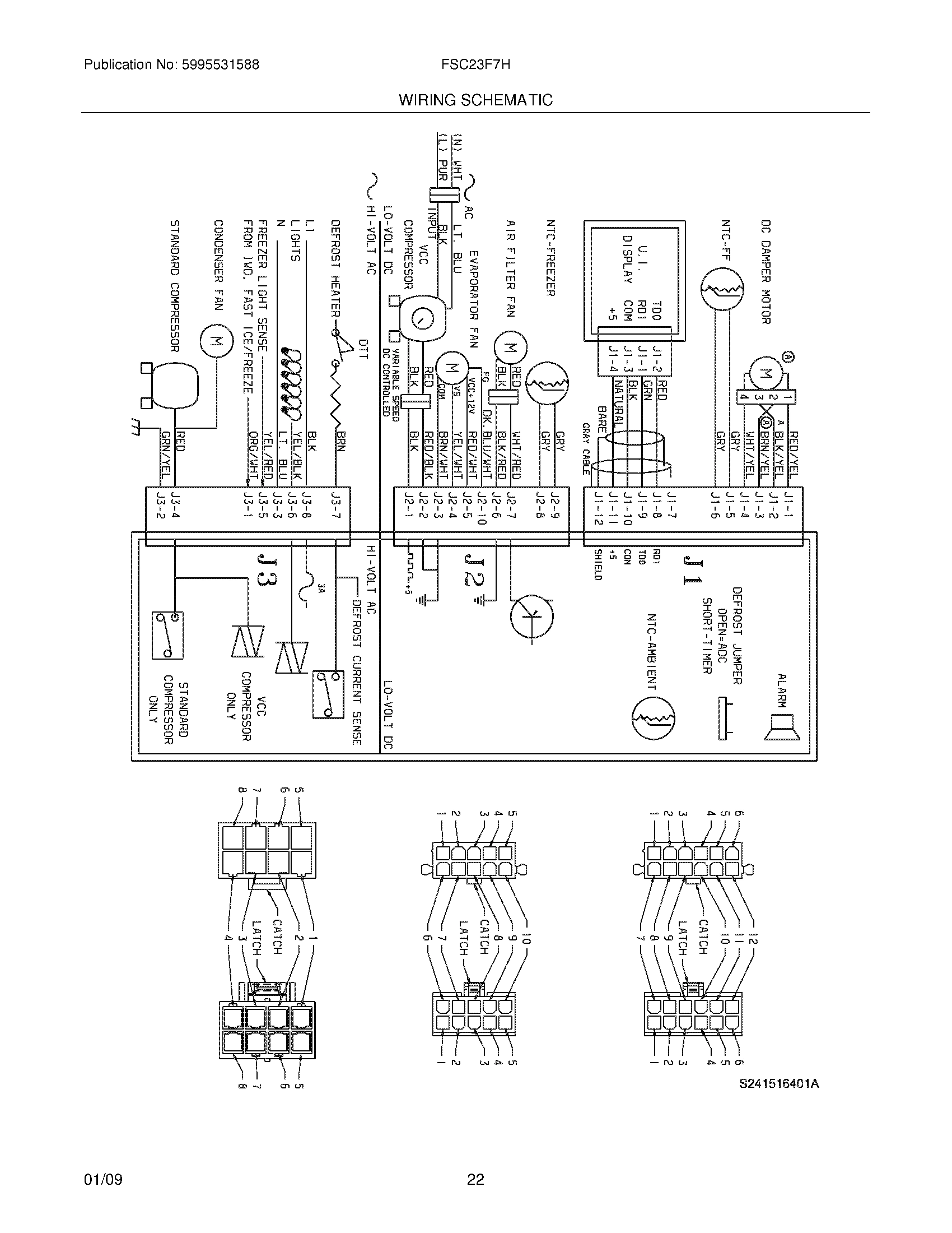 22 - WIRING SCHEMATIC
