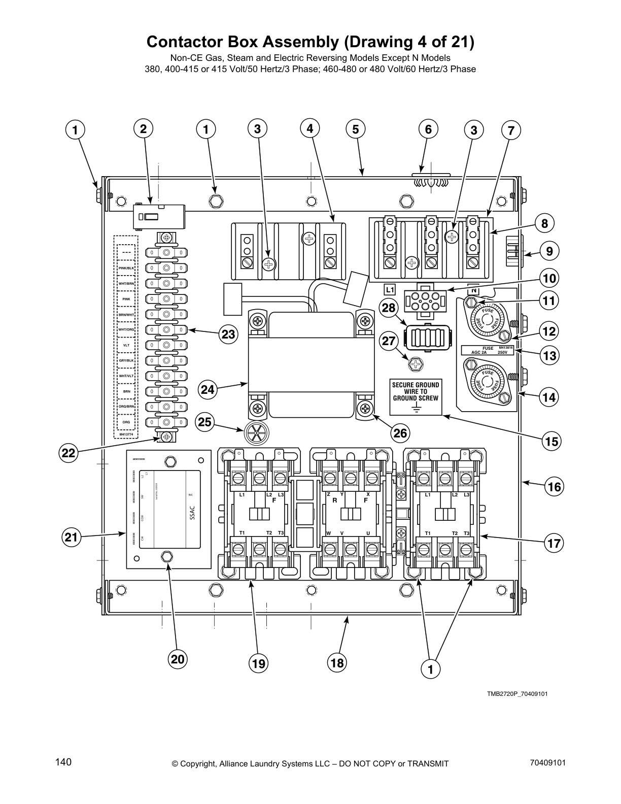 Contactor Box Assembly (Drawing 4 of 21)