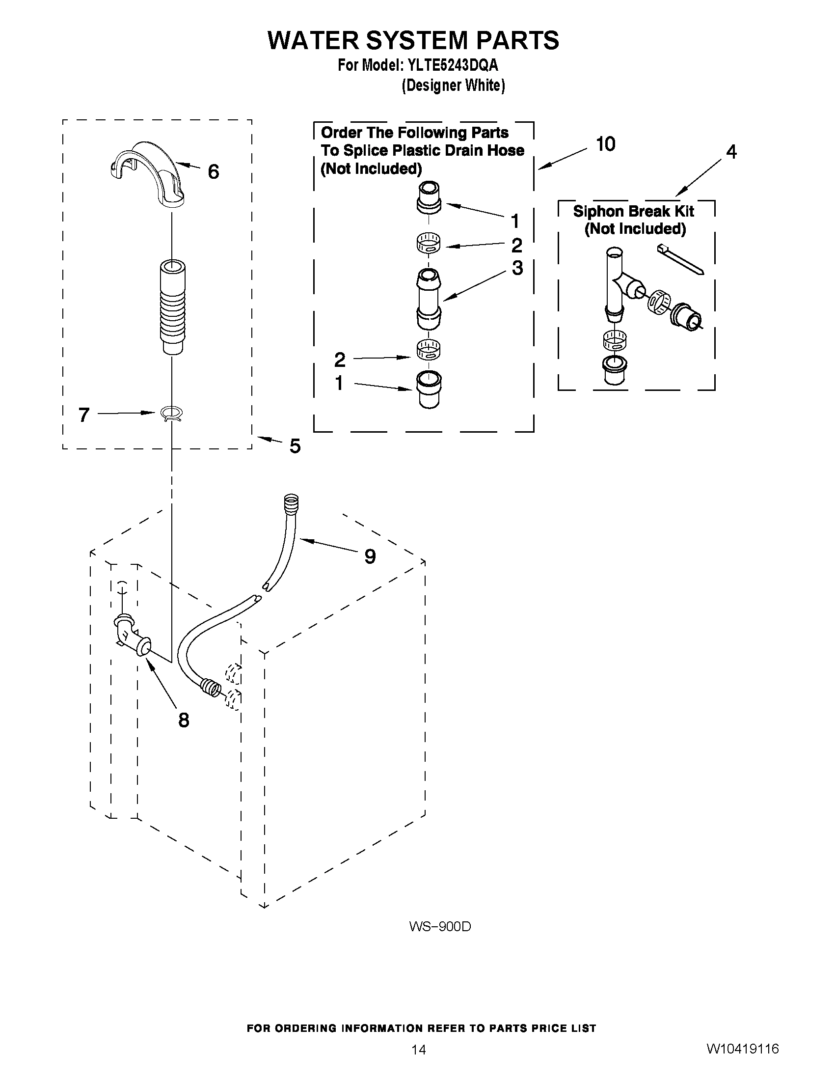 11 - WATER SYSTEM PARTS