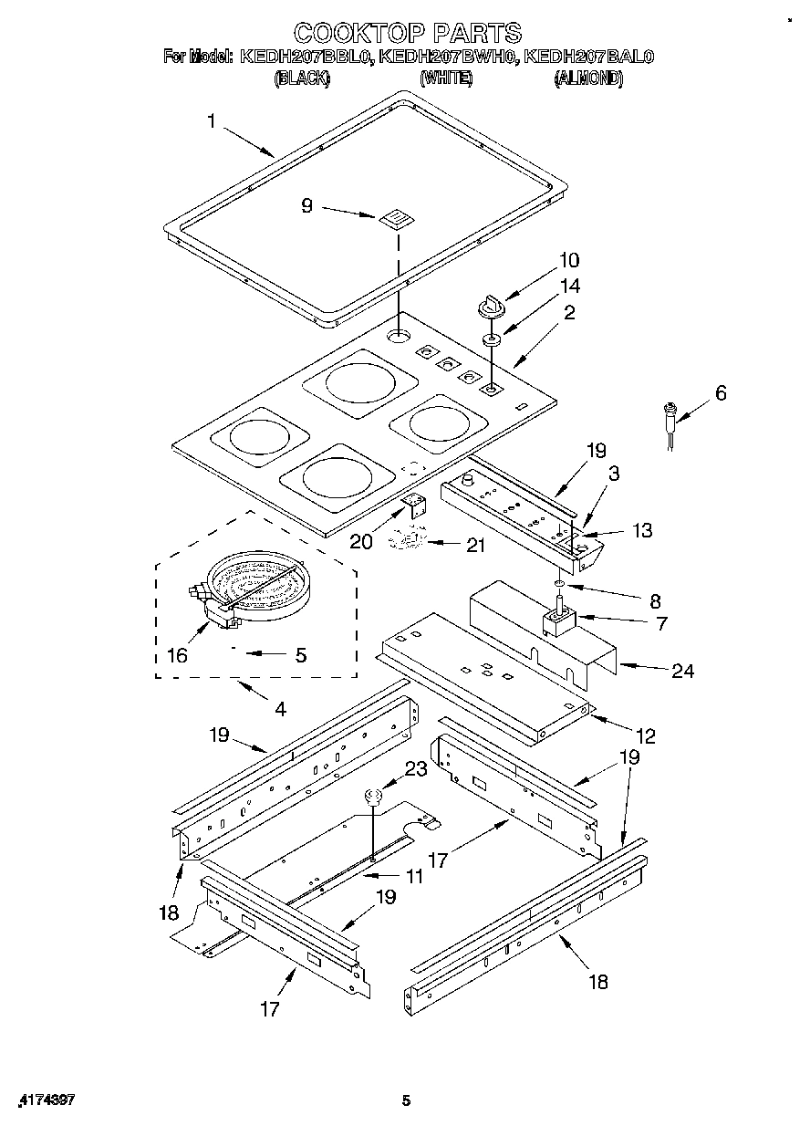 04 - COOKTOP, OPTIONAL