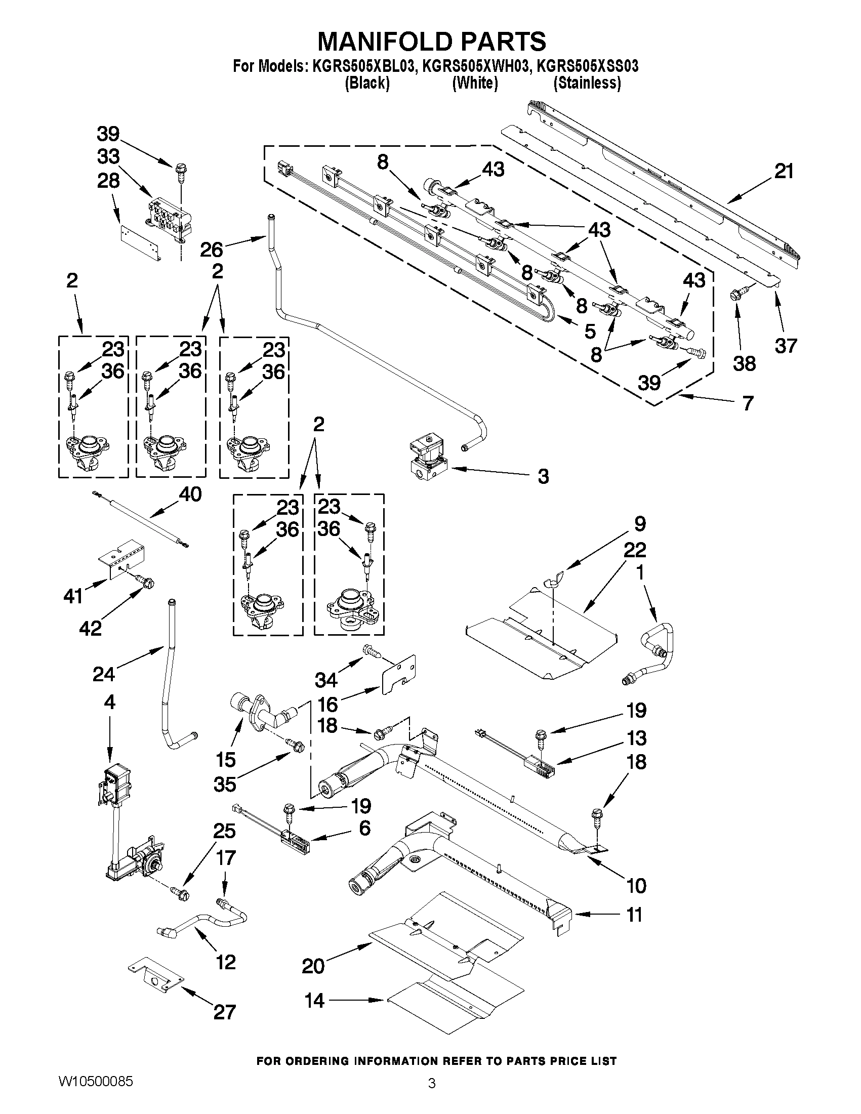 03 - MANIFOLD PARTS