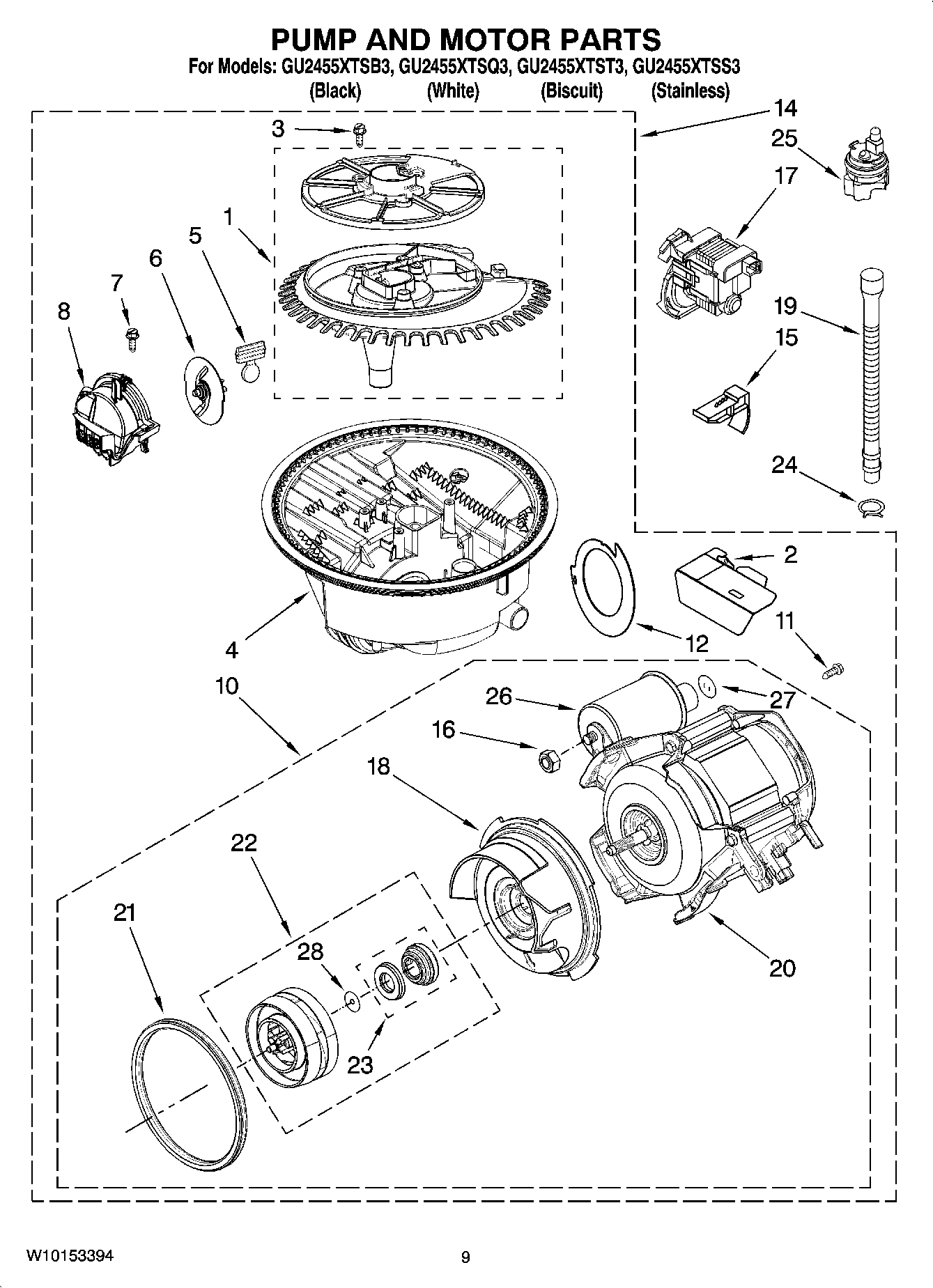 08 - PUMP AND MOTOR PARTS