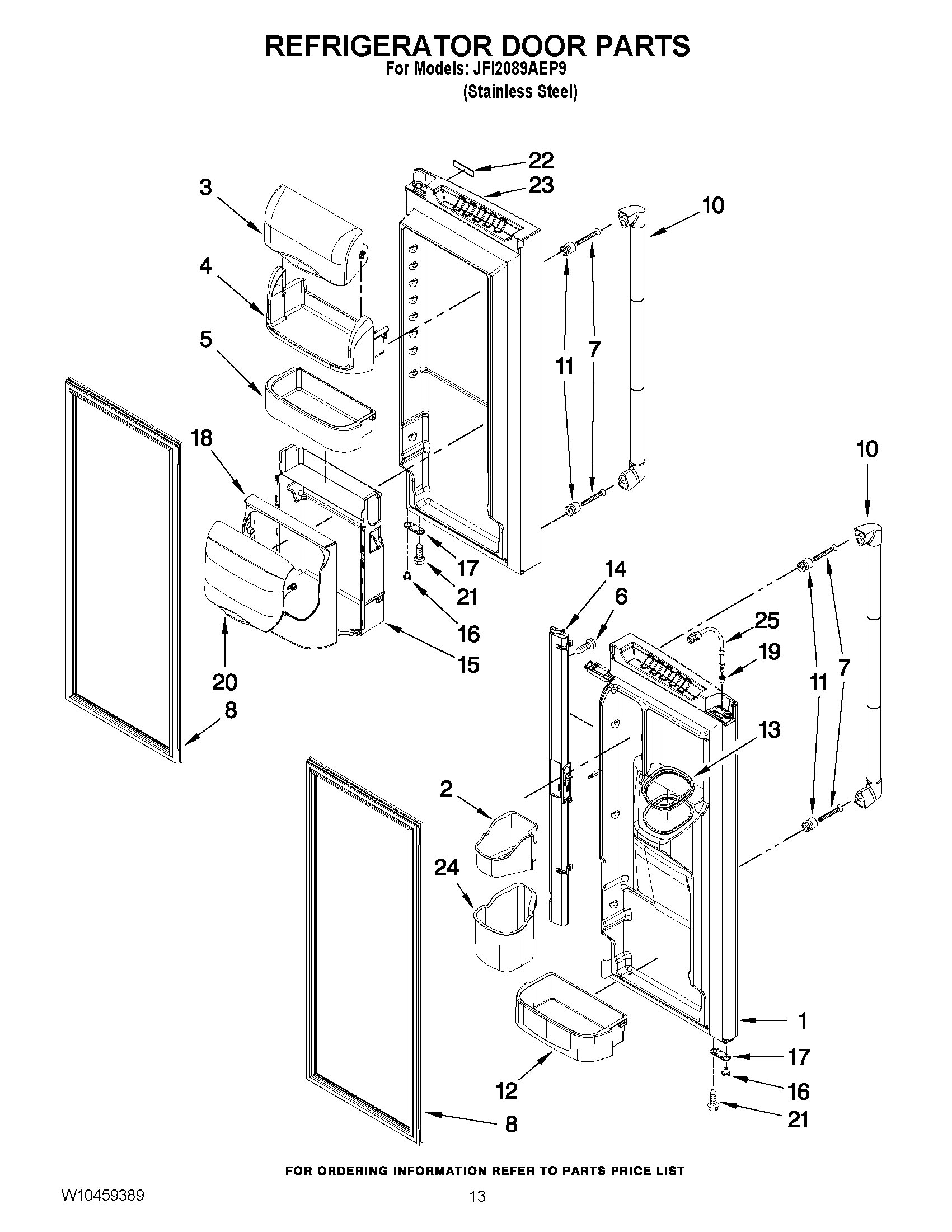 07 - REFRIGERATOR DOOR PARTS