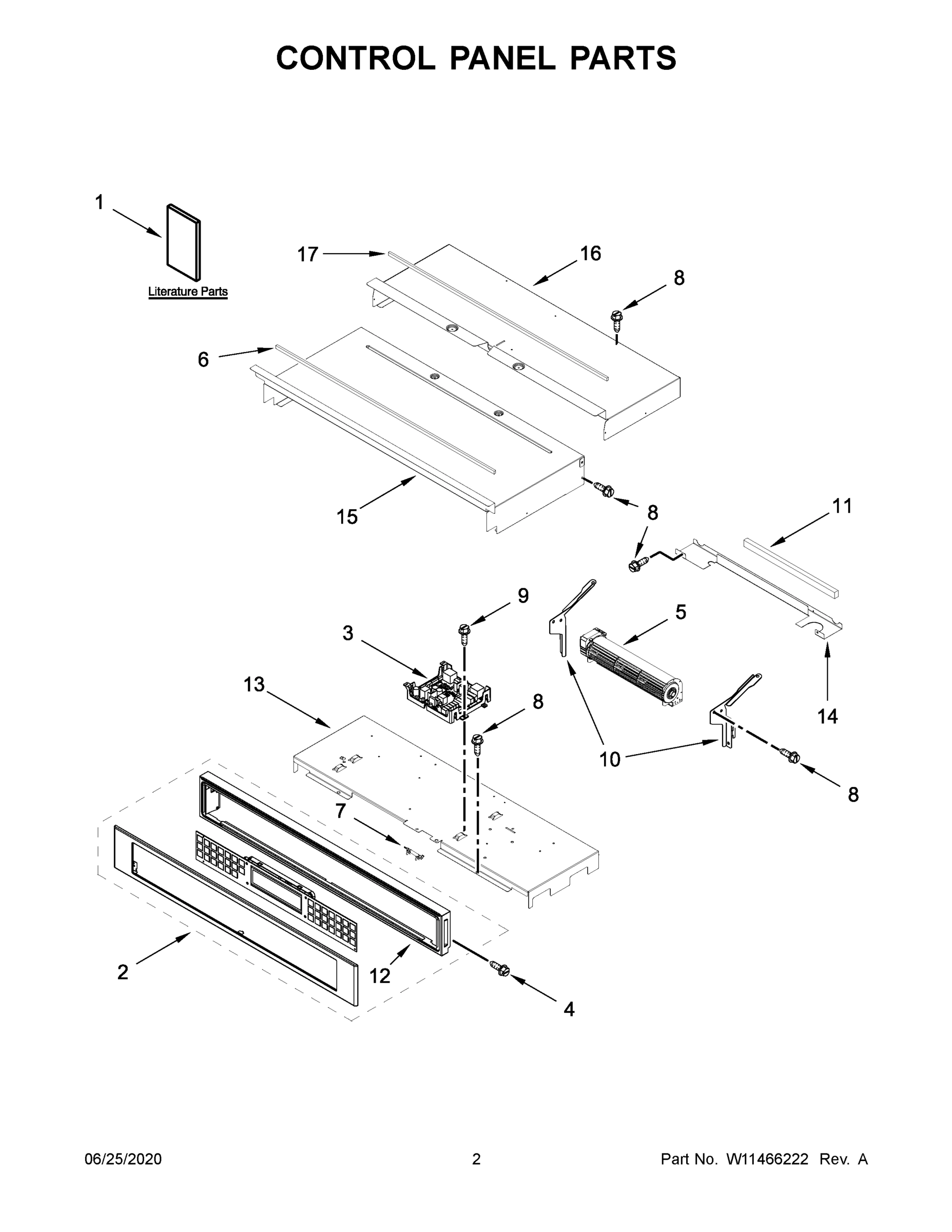 02 - CONTROL PANEL PARTS