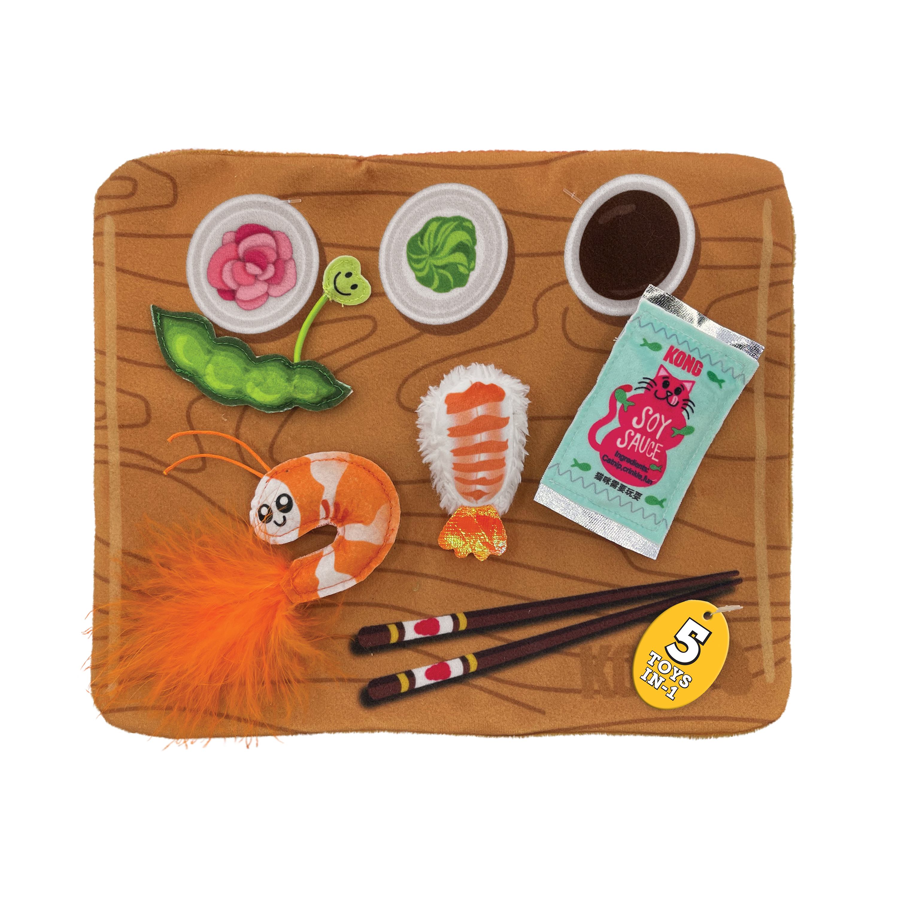 Pull-A-Partz Sushi offpack product image