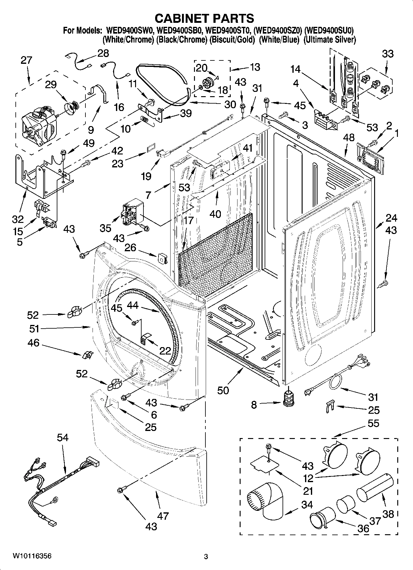 02 - CABINET PARTS