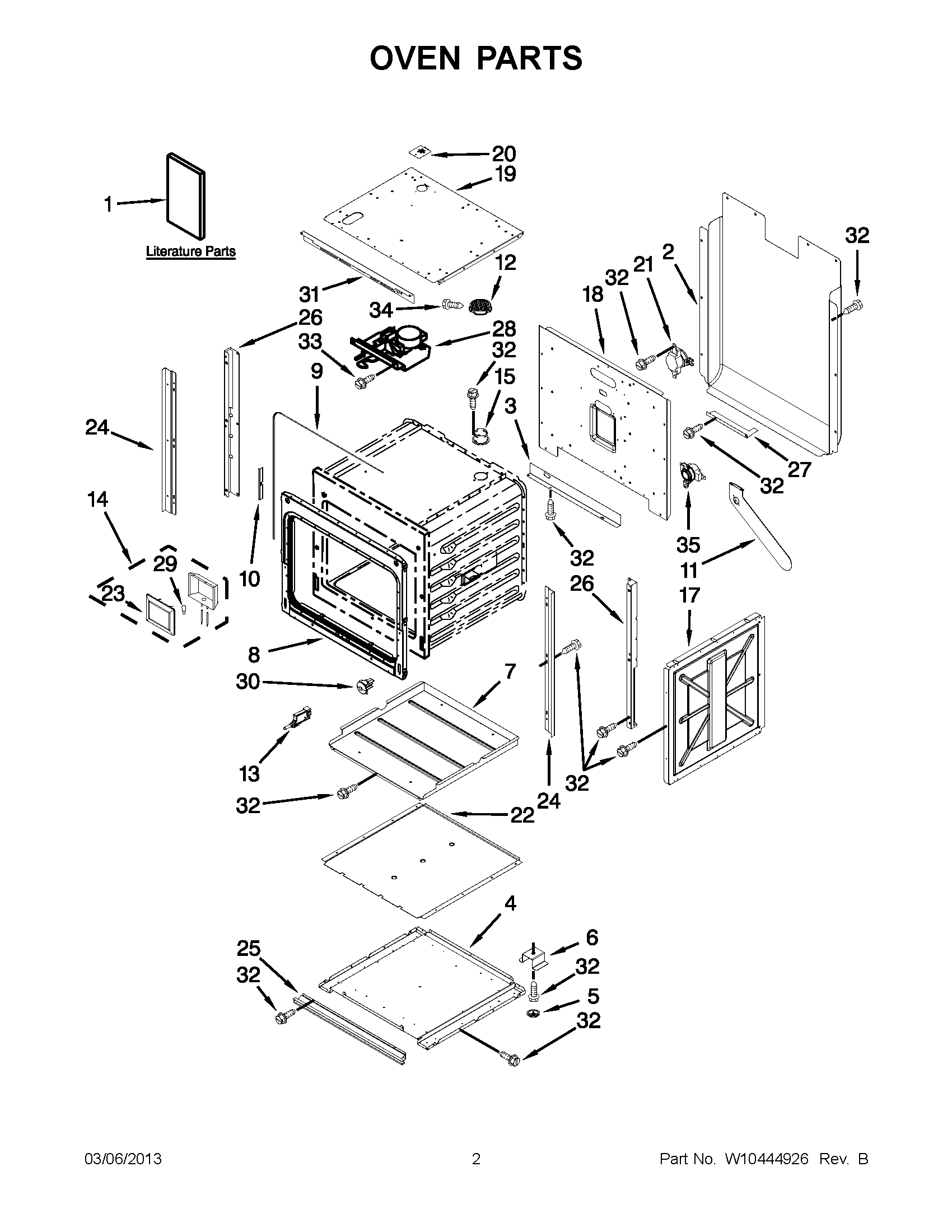 01 - OVEN PARTS