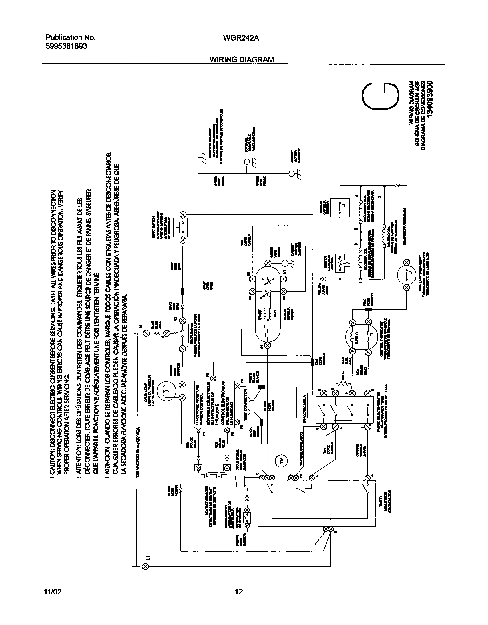 12 - WIRING DIAGRAM