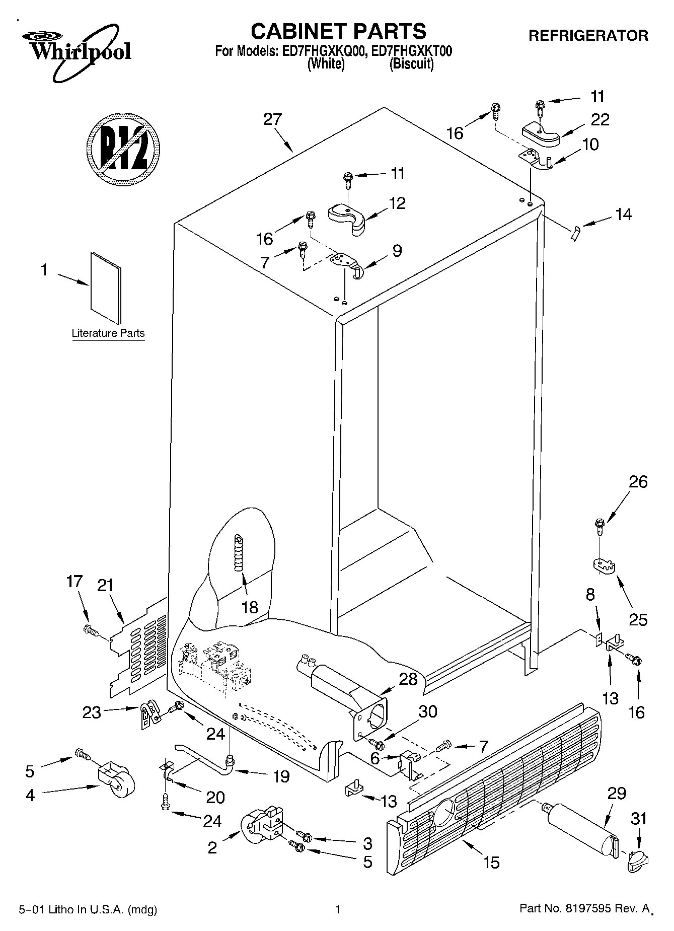 01 - CABINET, LITERATURE