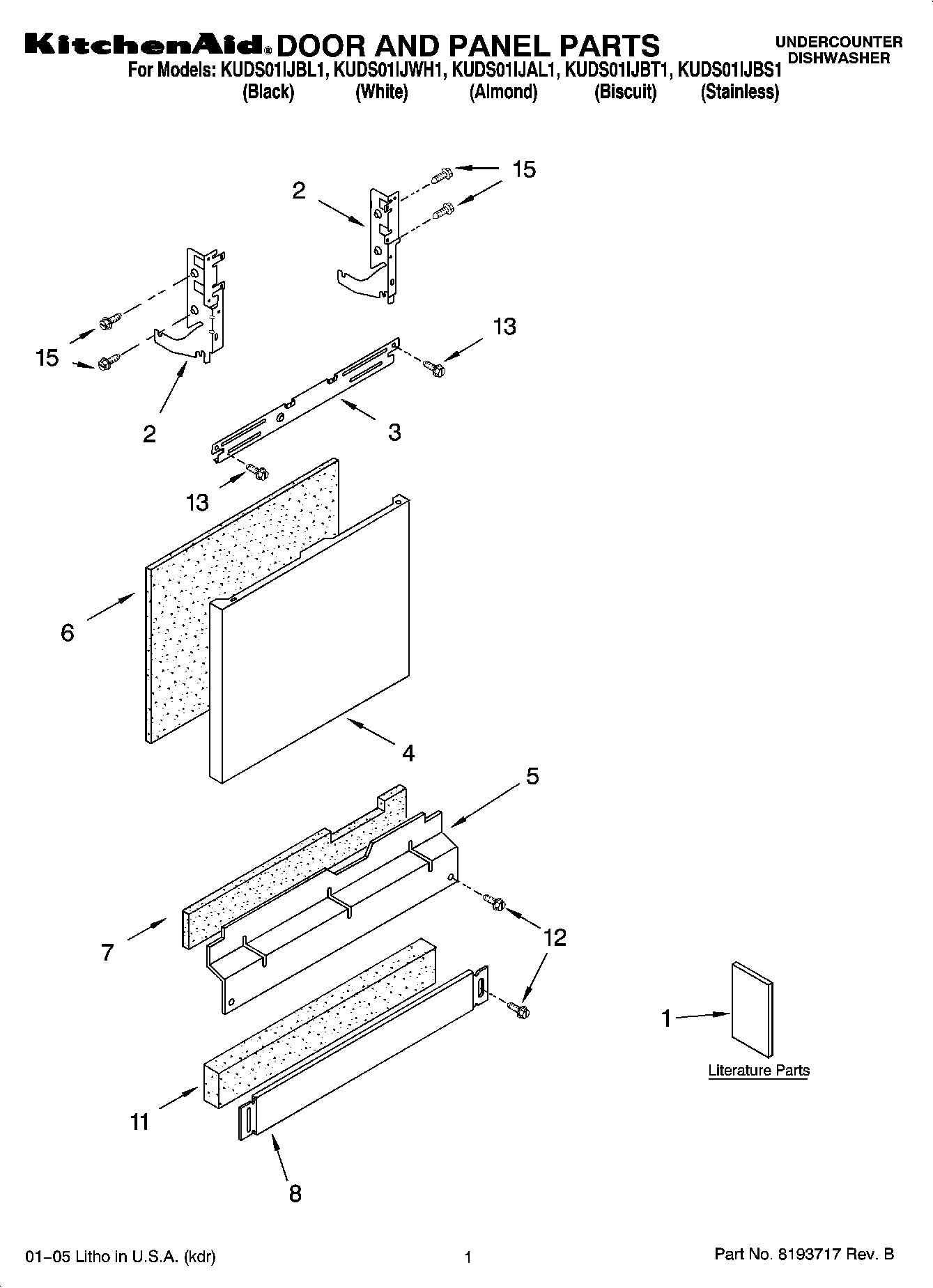 01 - DOOR AND PANEL PARTS