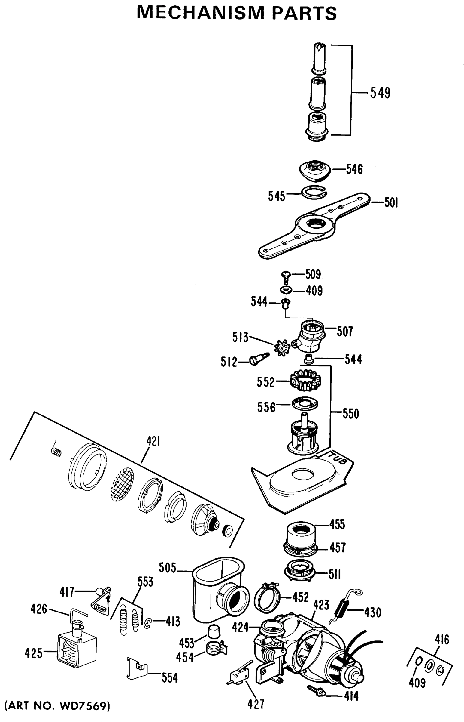 MECHANISM PARTS