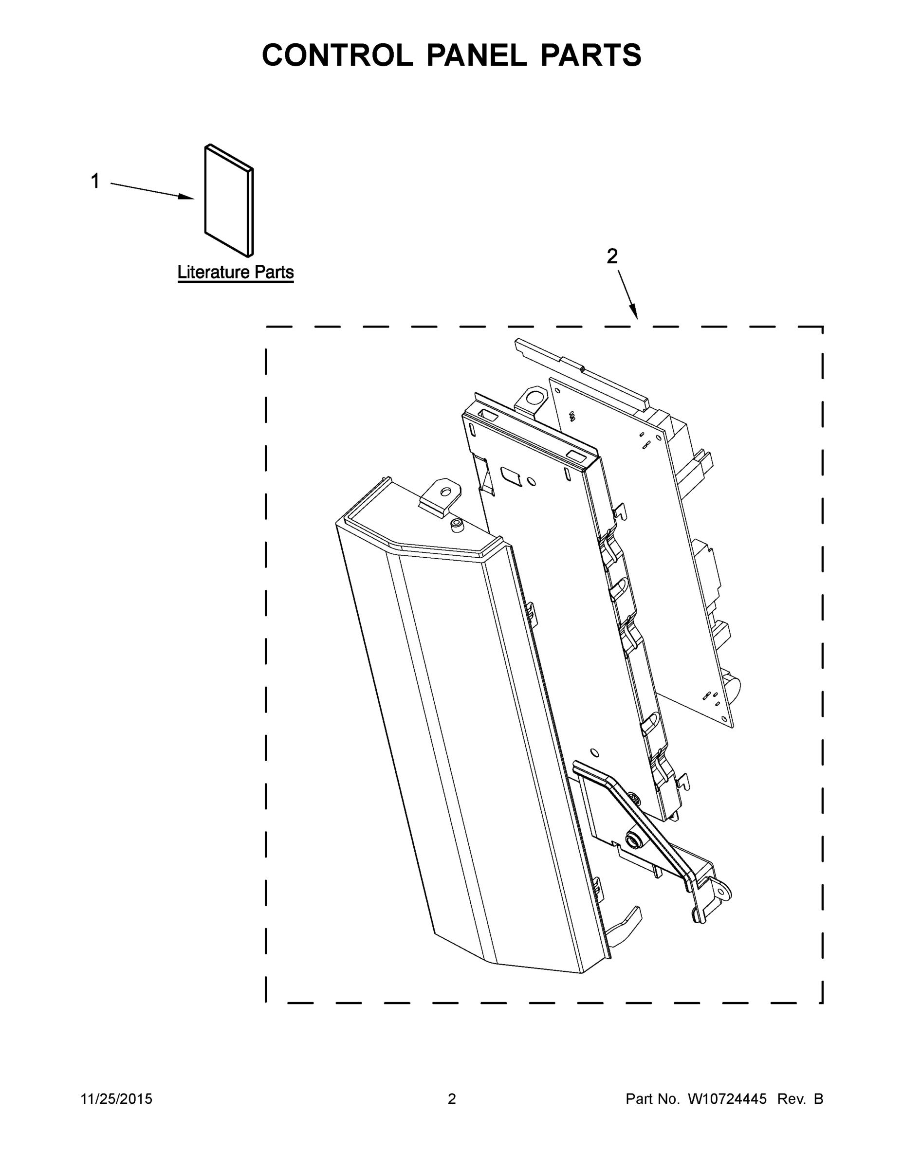 02 - CONTROL PANEL PARTS