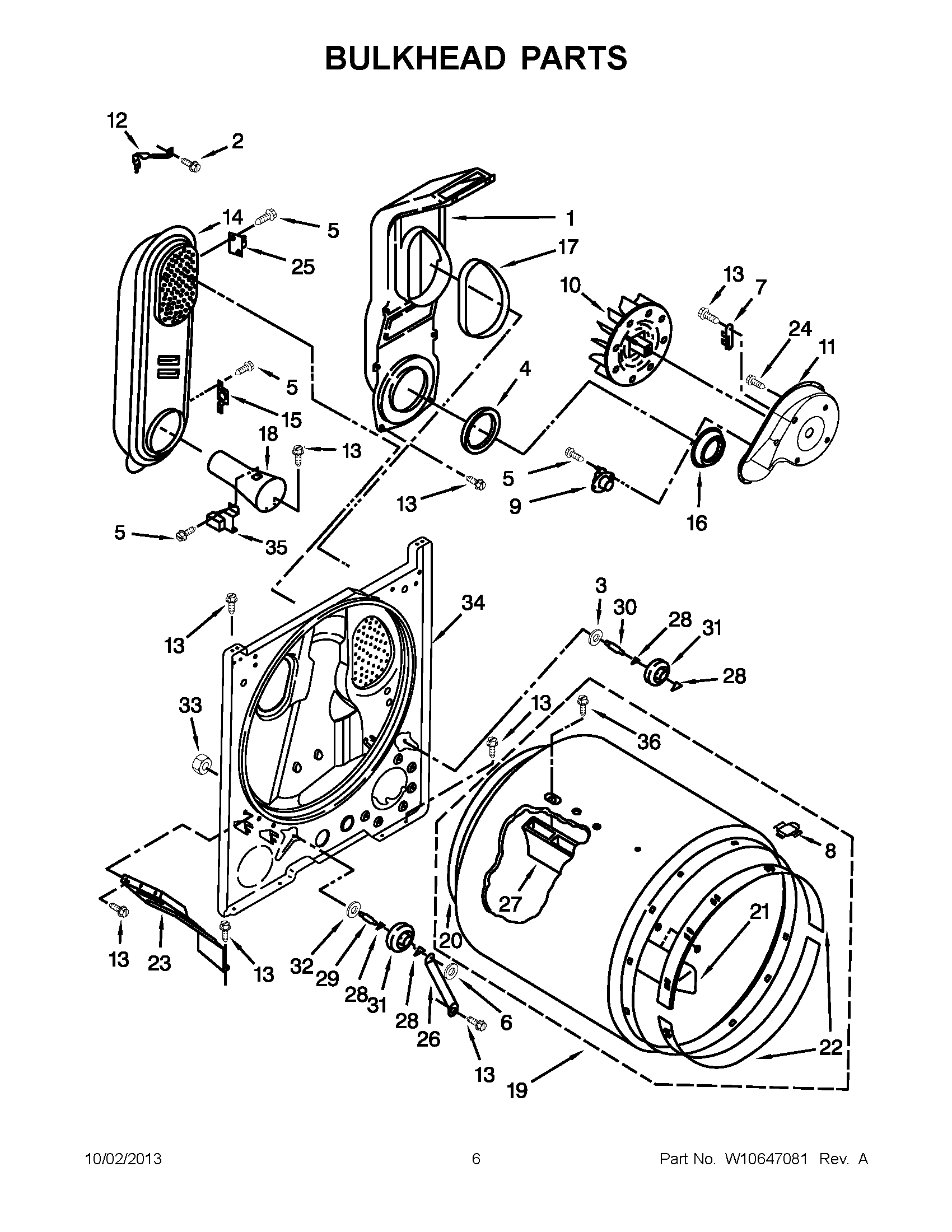 04 - BULKHEAD PARTS