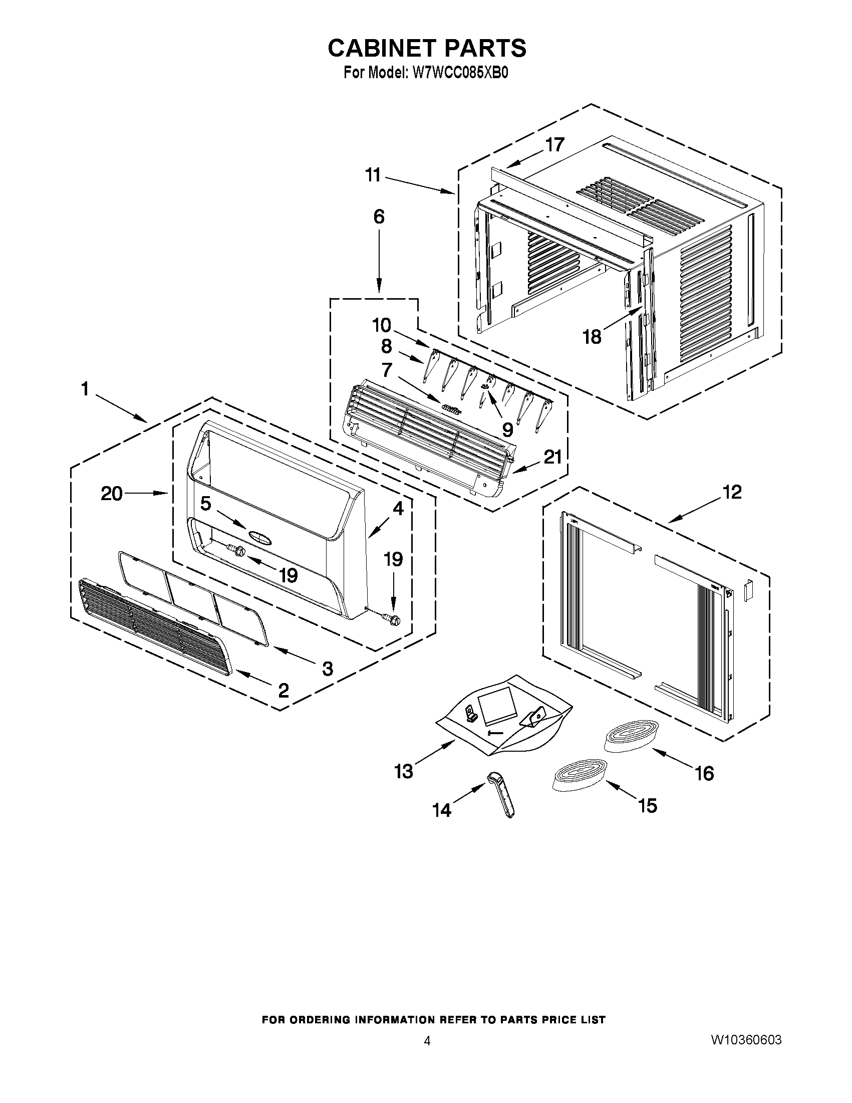 03 - CABINET PARTS