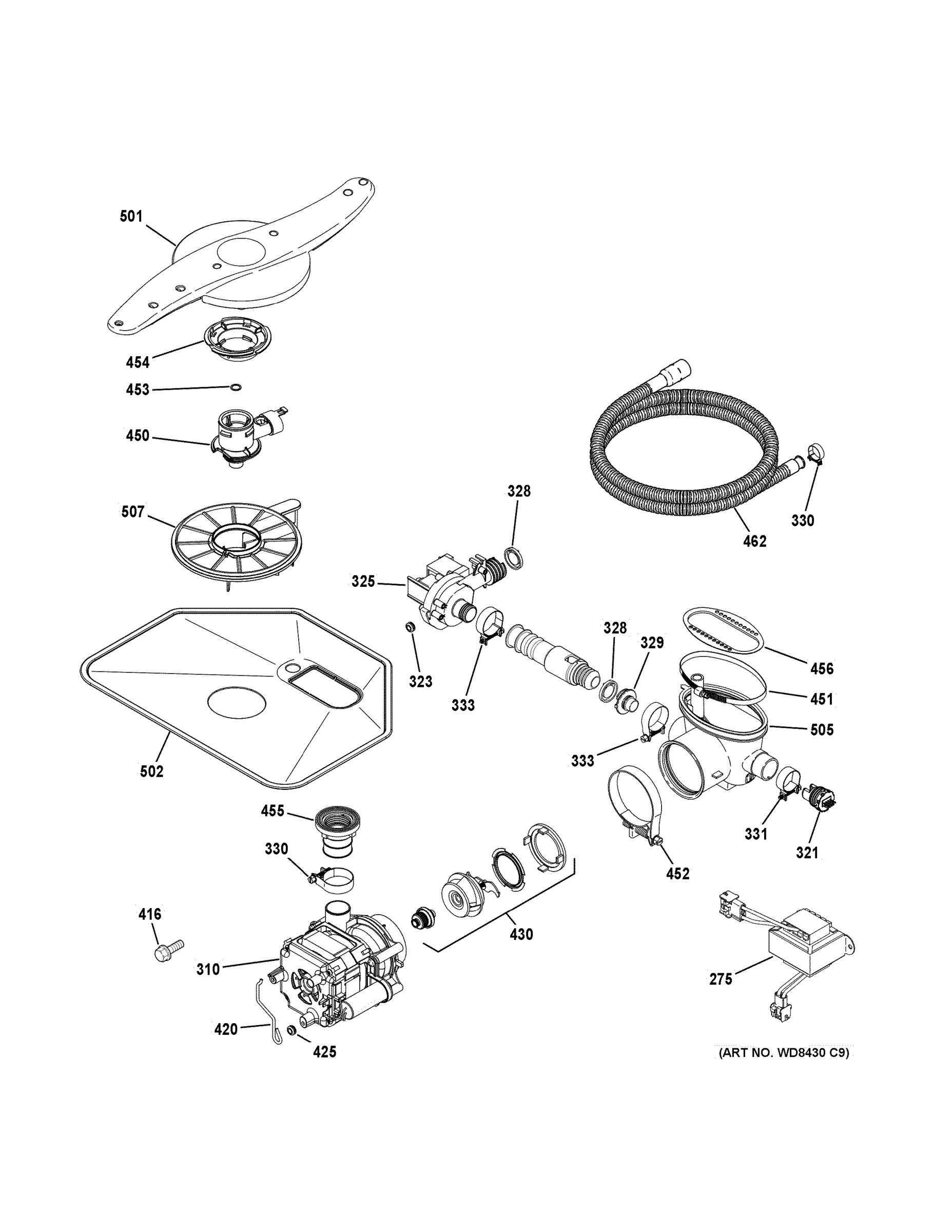 MOTOR-PUMP MECHANISM