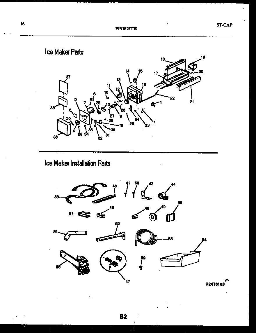 09 - ICE MAKER AND INSTALLATION PARTS