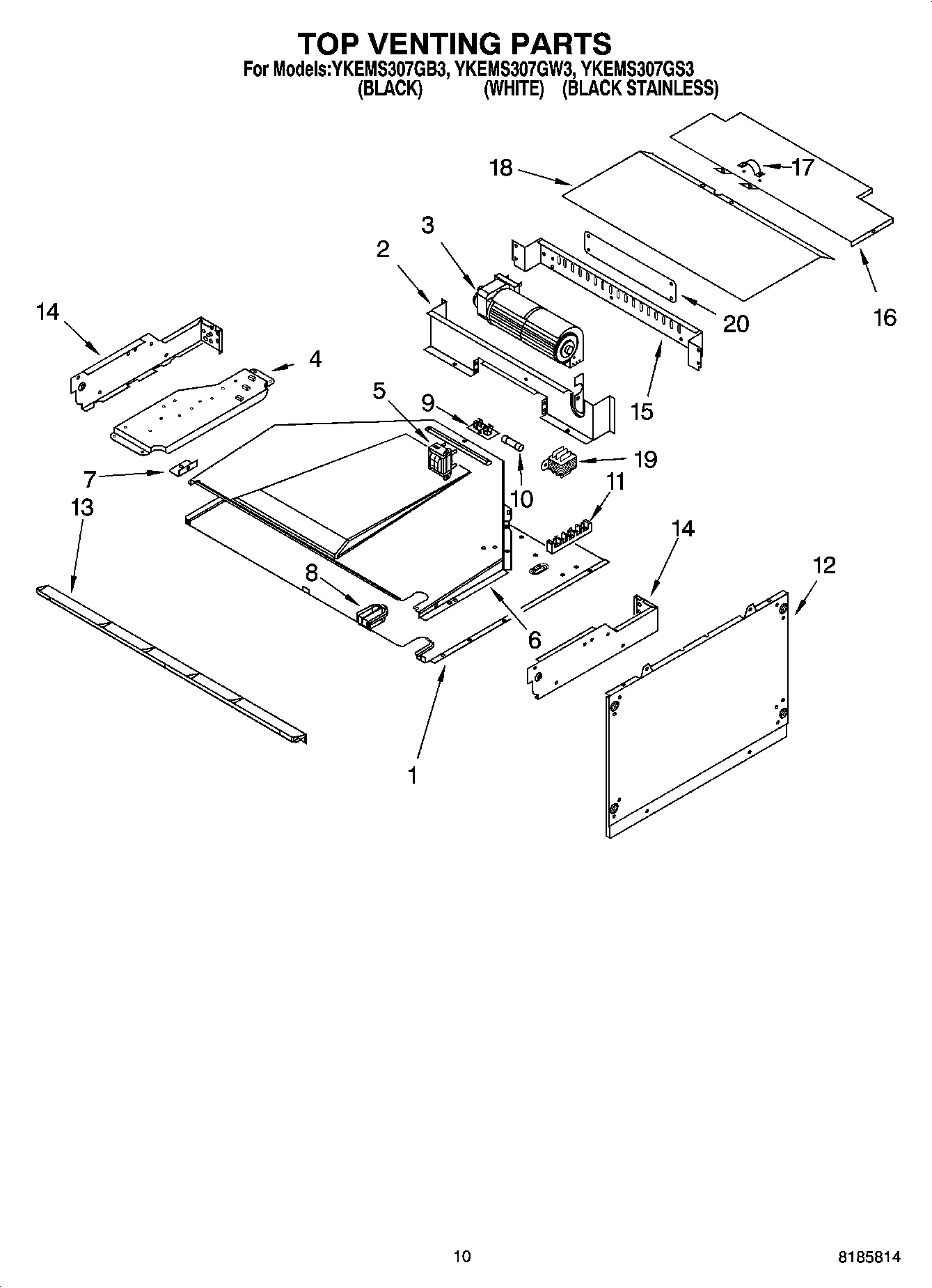 08 - TOP VENTING PARTS