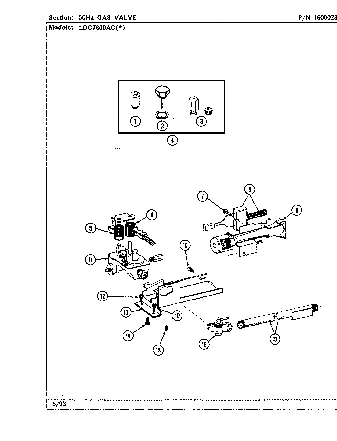 01 - 50HZ GAS VALVE