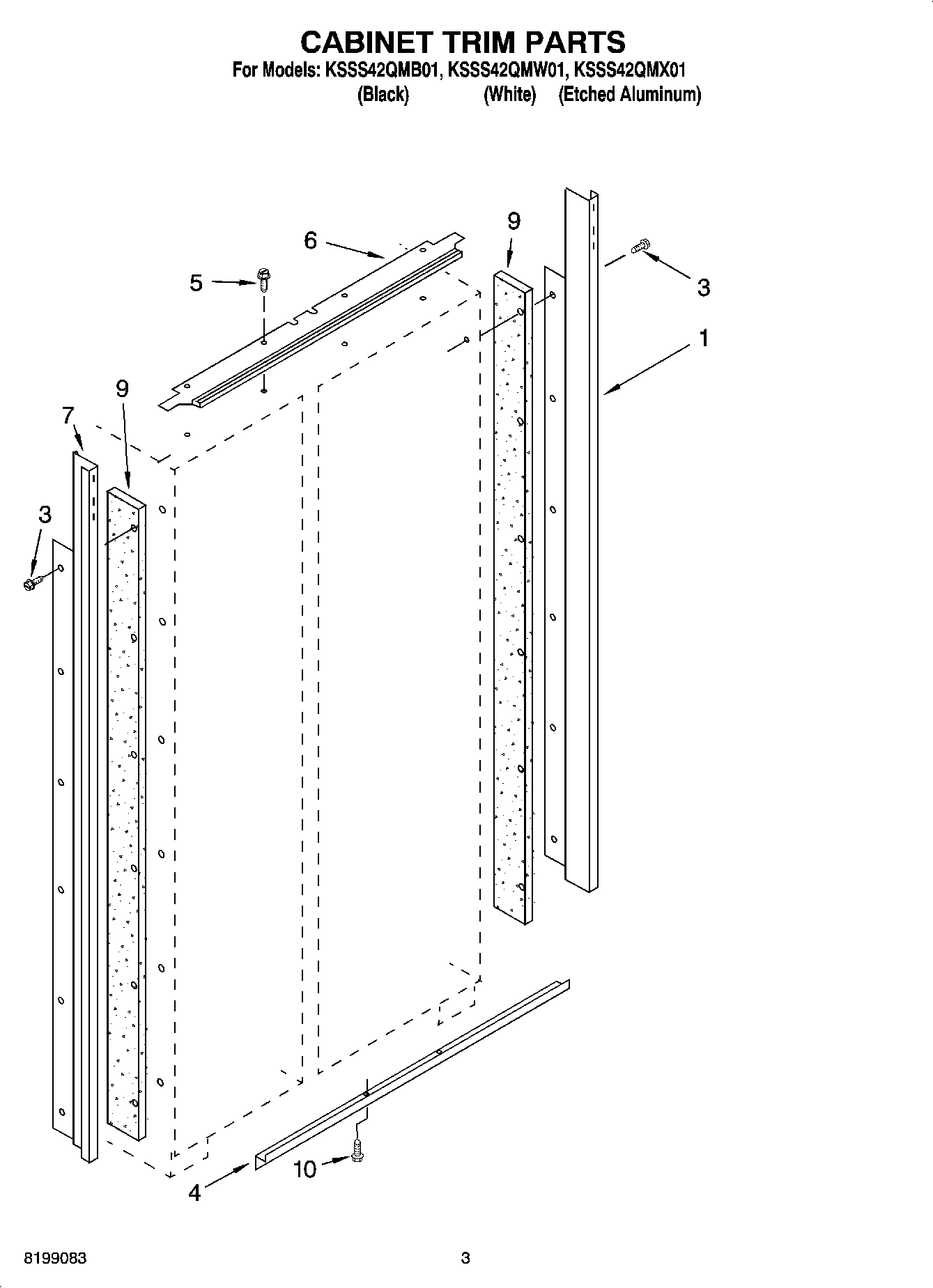02 - CABINET TRIM PARTS