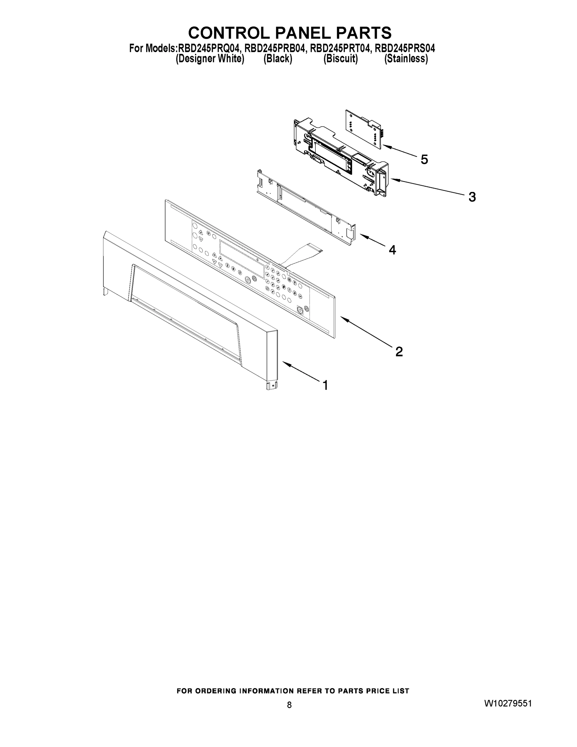 06 - CONTROL PANEL PARTS