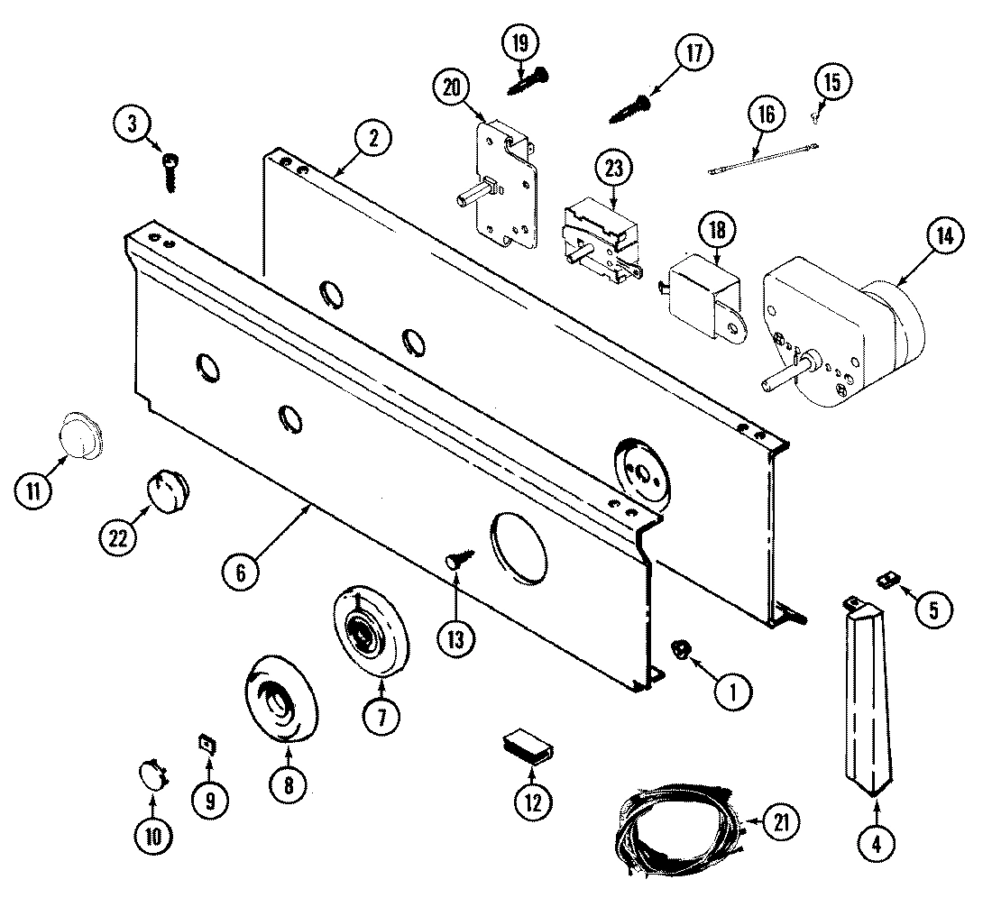 03 - CONTROL PANEL (LDE8304ACM & LDG8304AAM)