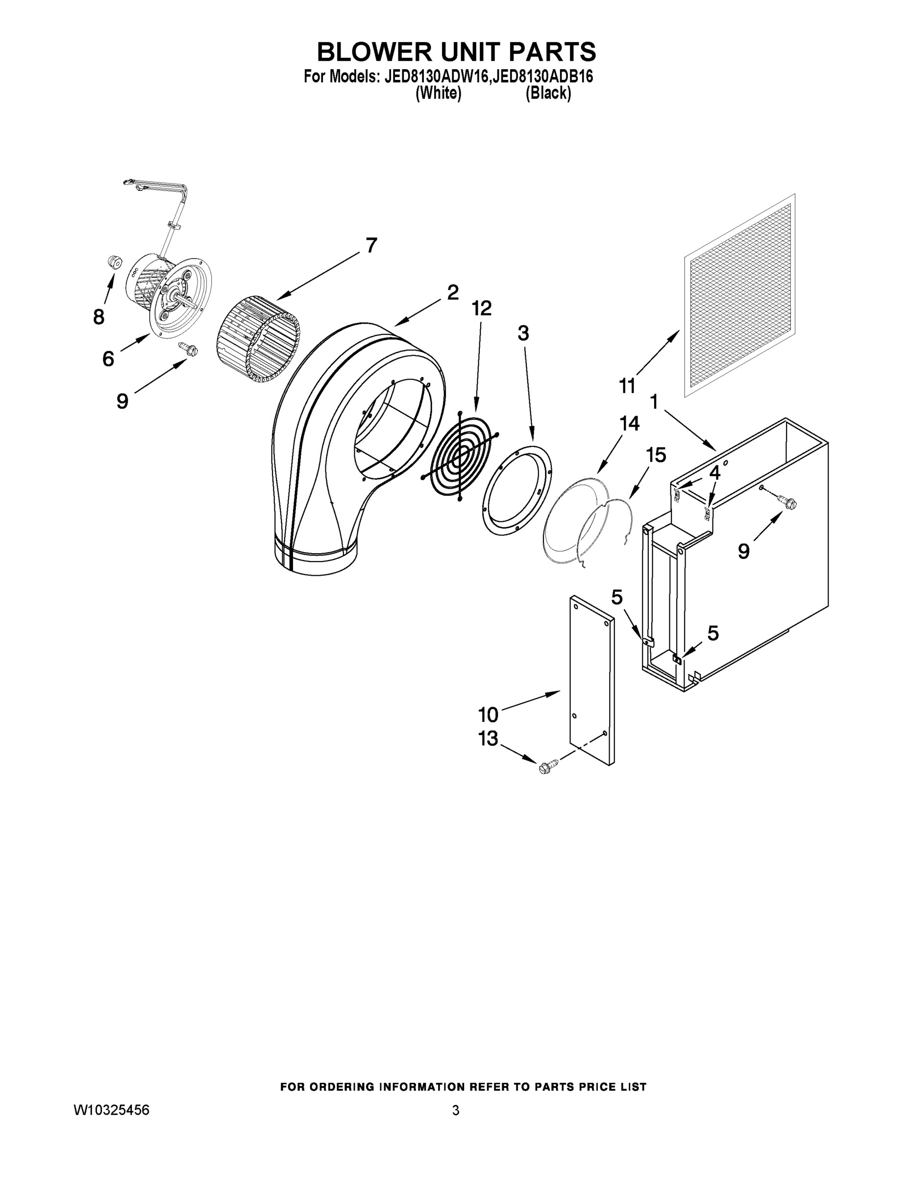 02 - BLOWER UNIT PARTS