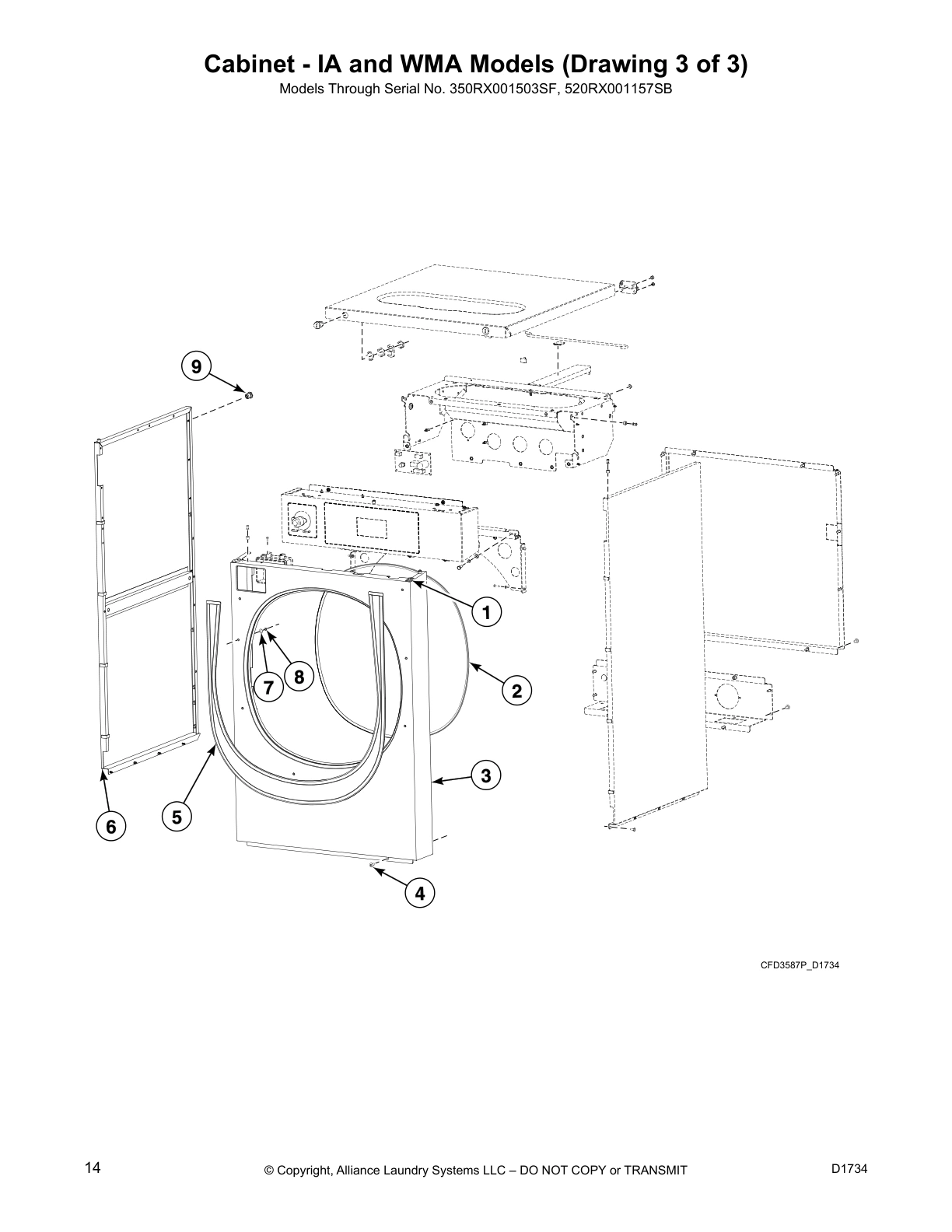 Cabinet - IA and WMA Models (Drawing 3 of 3)