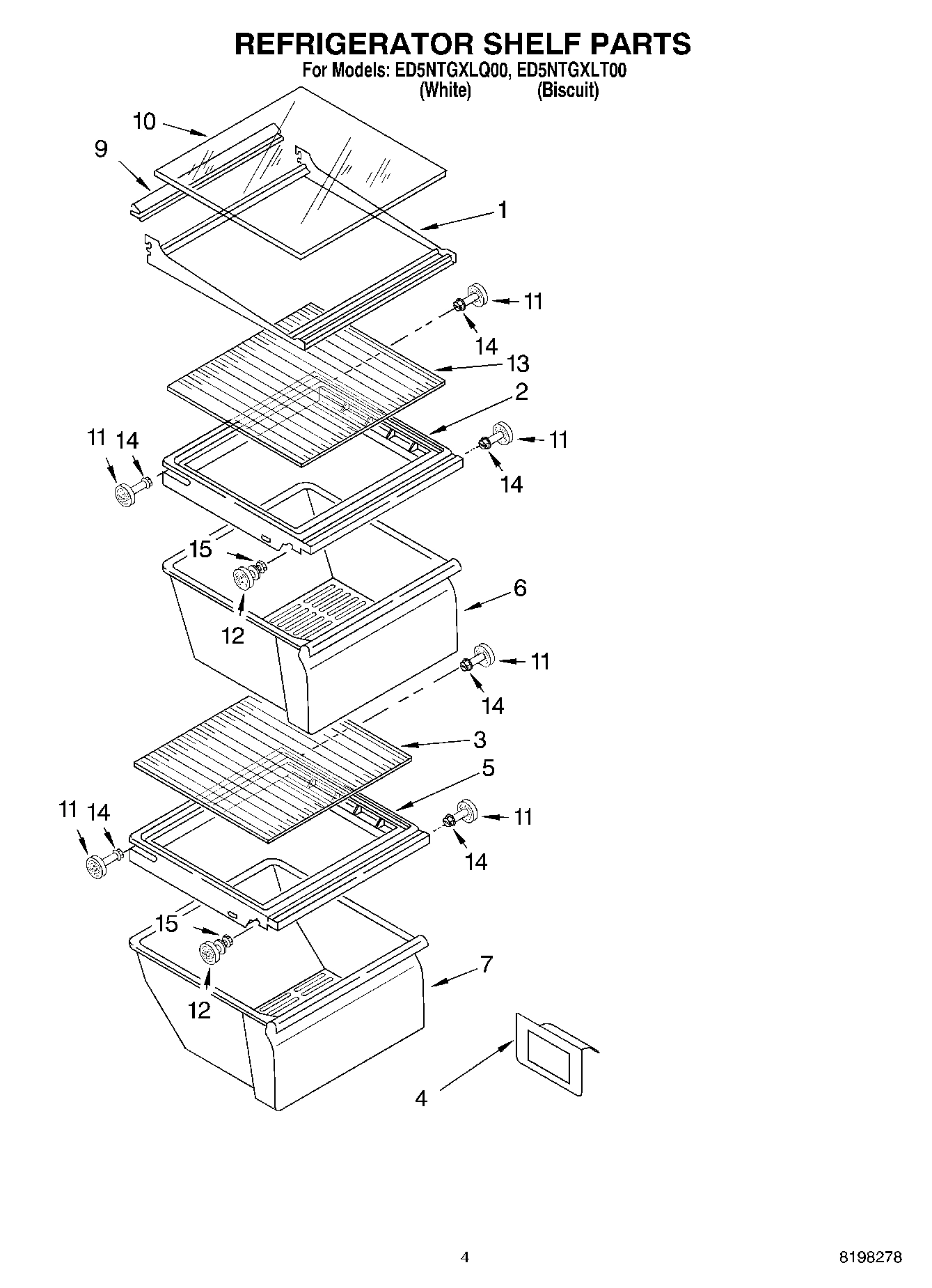 03 - REFRIGERATOR SHELF